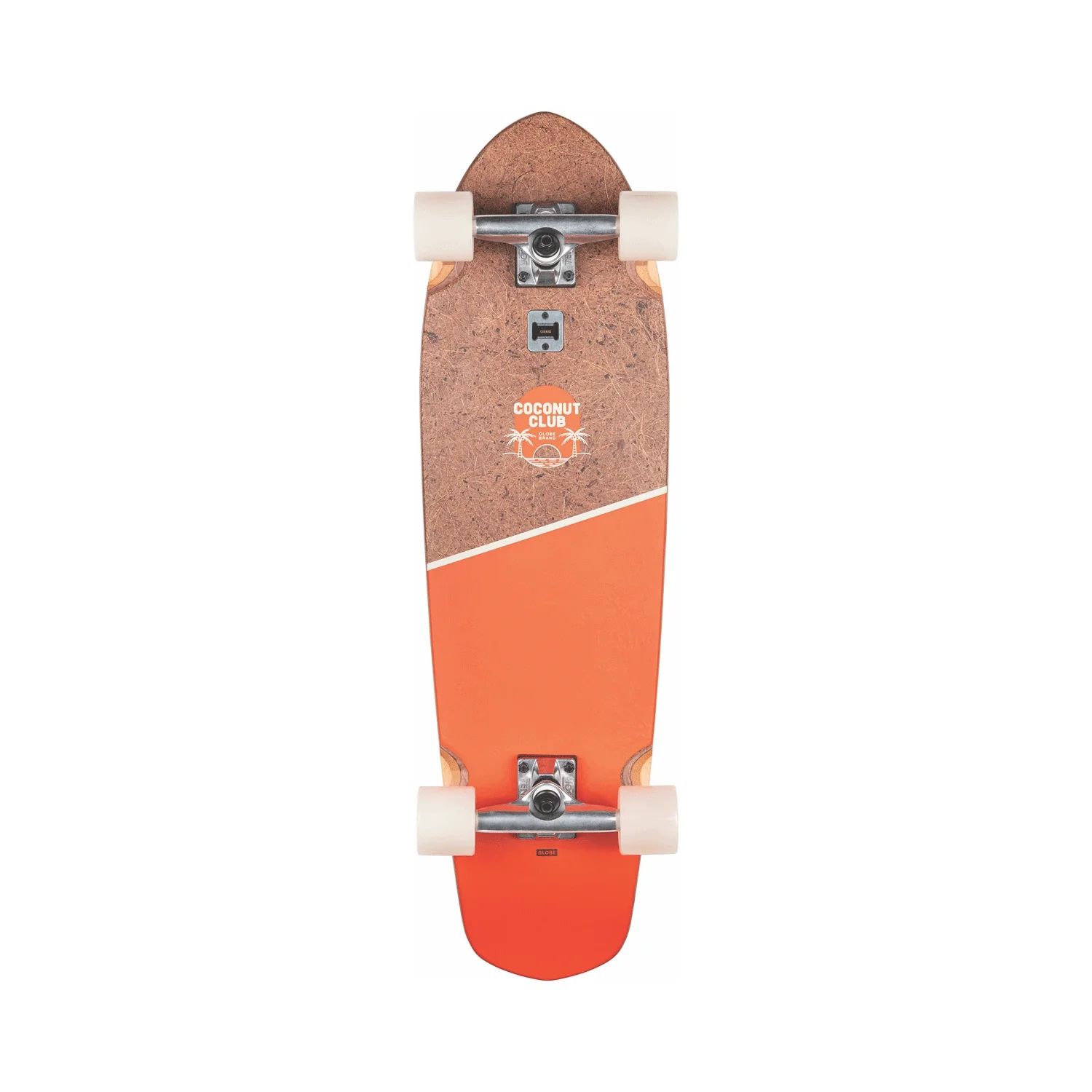 Globe Cruiser Big Blazer Coconut/Mandarin 9.125" x 32"