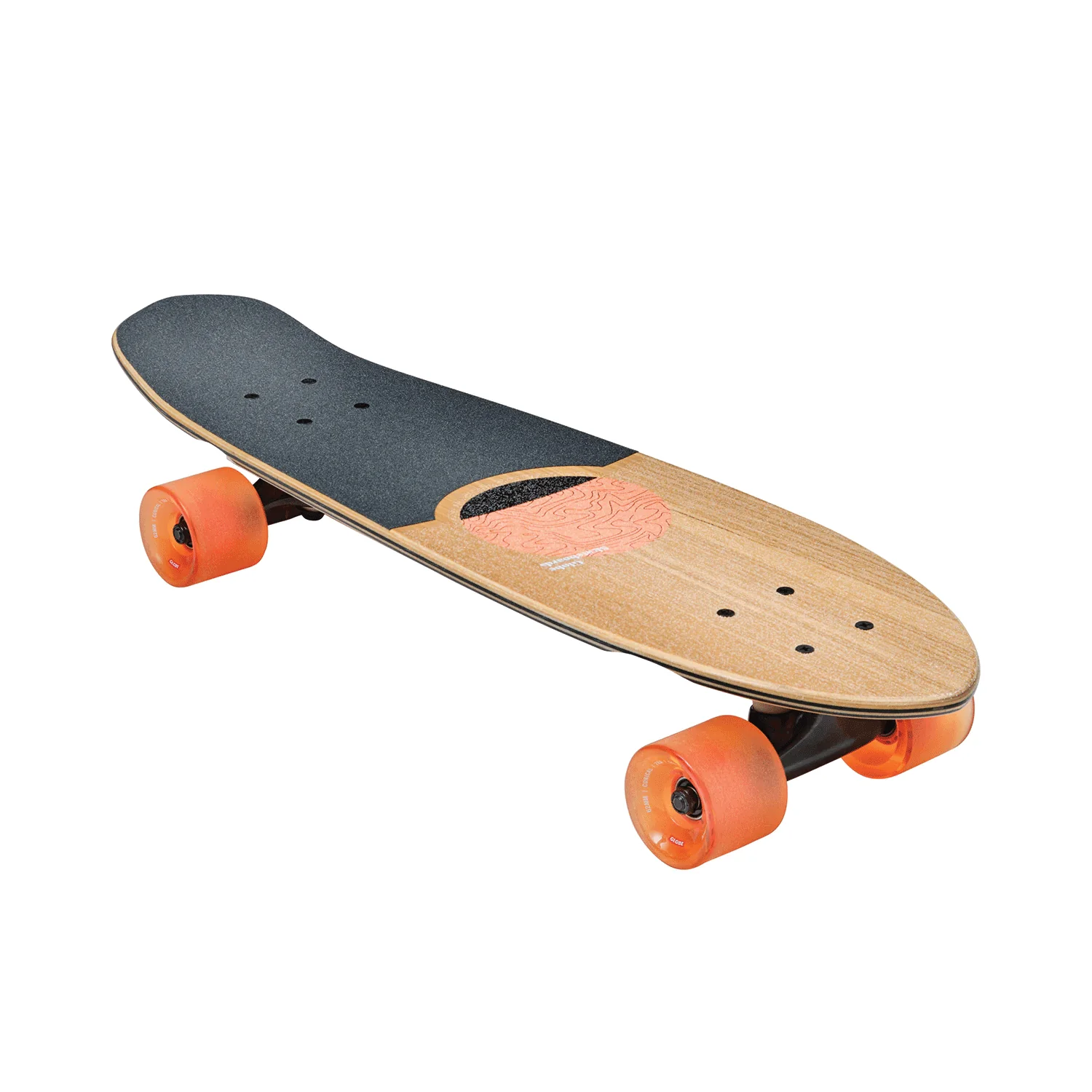 Globe Cruiser Blazer White Oak/Concrete 8" x 26" - Image 2