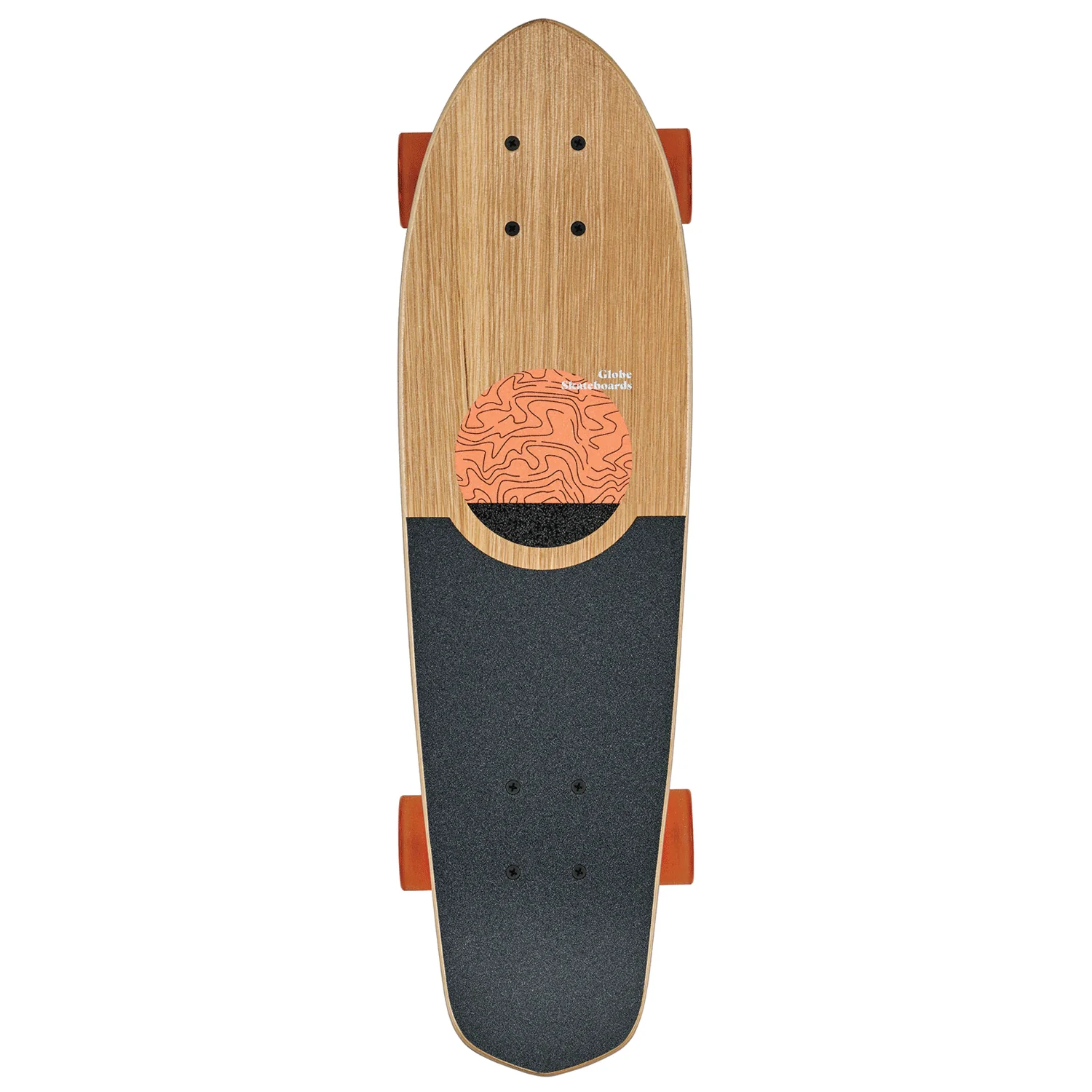Globe Cruiser Blazer White Oak/Concrete 8" x 26" - Image 4