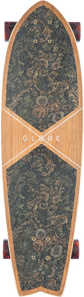 Globe Cruiser Chromantic Teak/Floral Couch 9.75" x 33.1" - Image 2