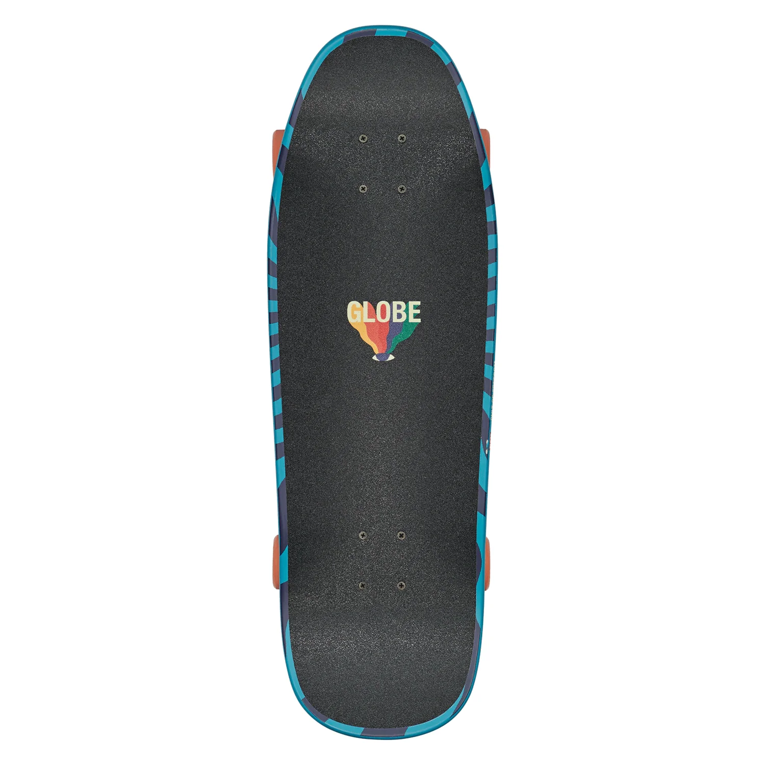 Globe Cruiser Dealer 80's Cult of Freedom/Blue 9.5" x 30" - Image 4