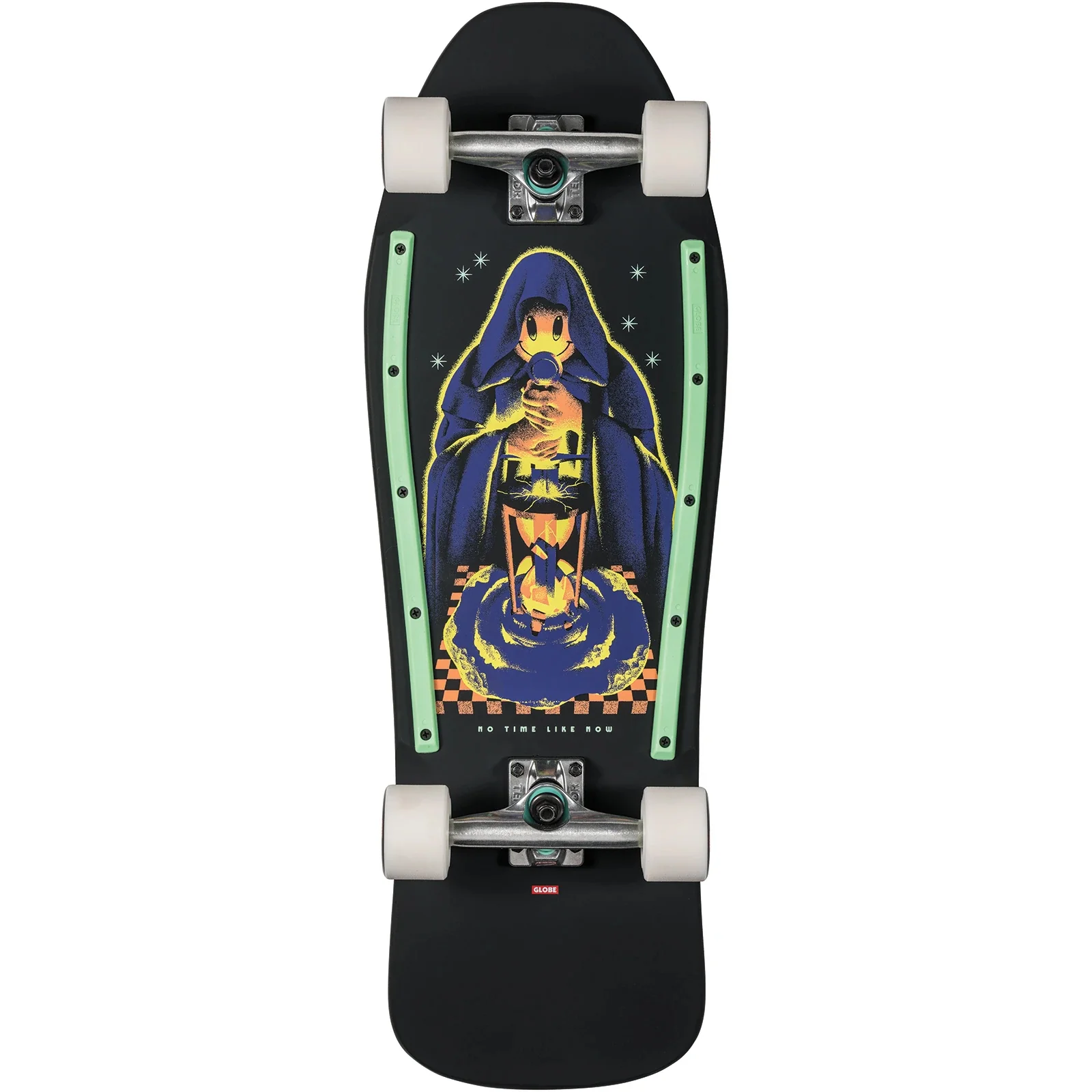 Globe Cruiser Phantom Black/No Time Old School Shape 10" x 31"
