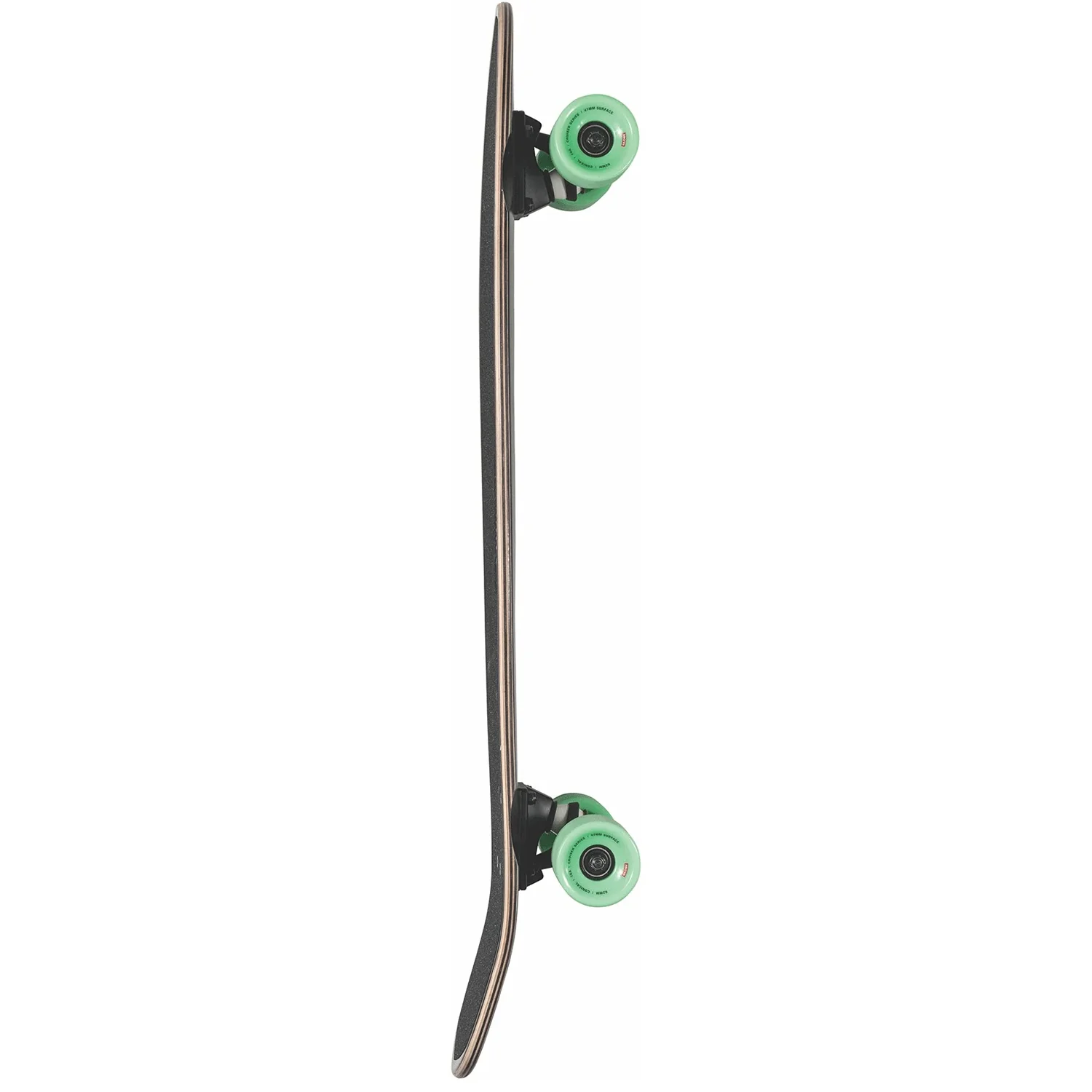 Globe Cruiser Skateboard Big Blazer Black/Green 9.125" x 32" - Image 3