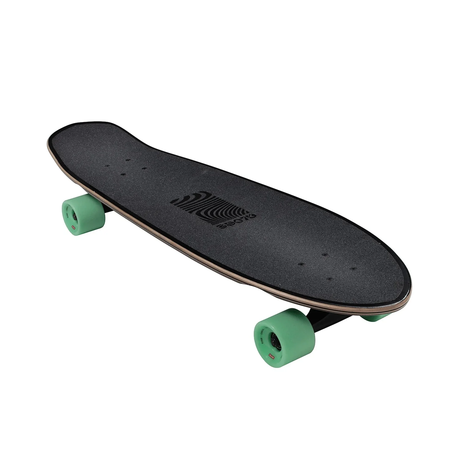 Globe Cruiser Skateboard Big Blazer Black/Green 9.125" x 32" - Image 4