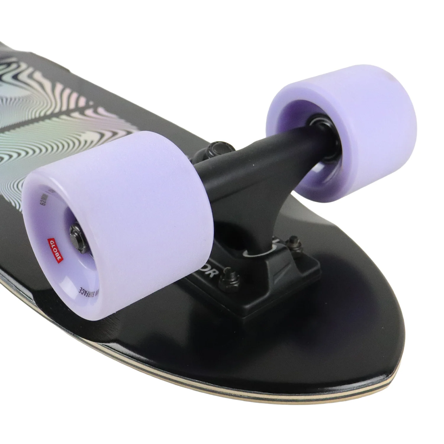 Globe Cruiser Skateboard Blazer Black/Purple 7.25" x 26" - Image 5