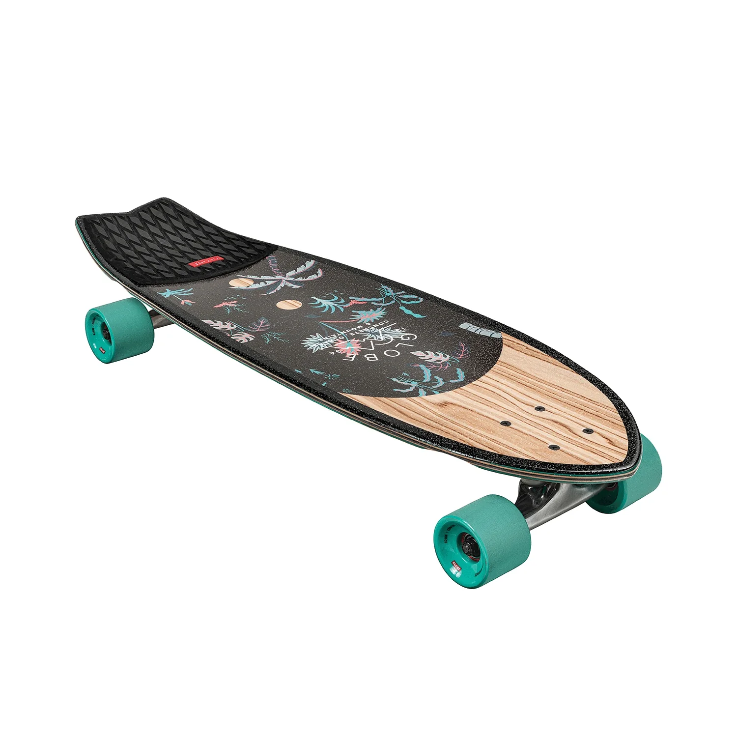 Globe Cruiser Sun City Olivewood/Neon Jungle 9" x 30" - Image 3