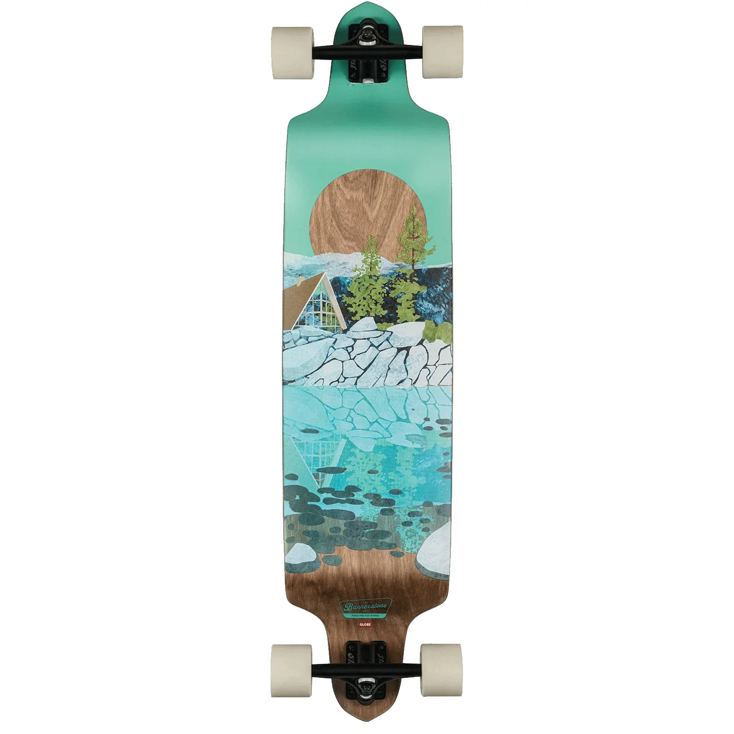 Globe Longboard Bannerstone Lodge Drop Down 9.7" x 41"