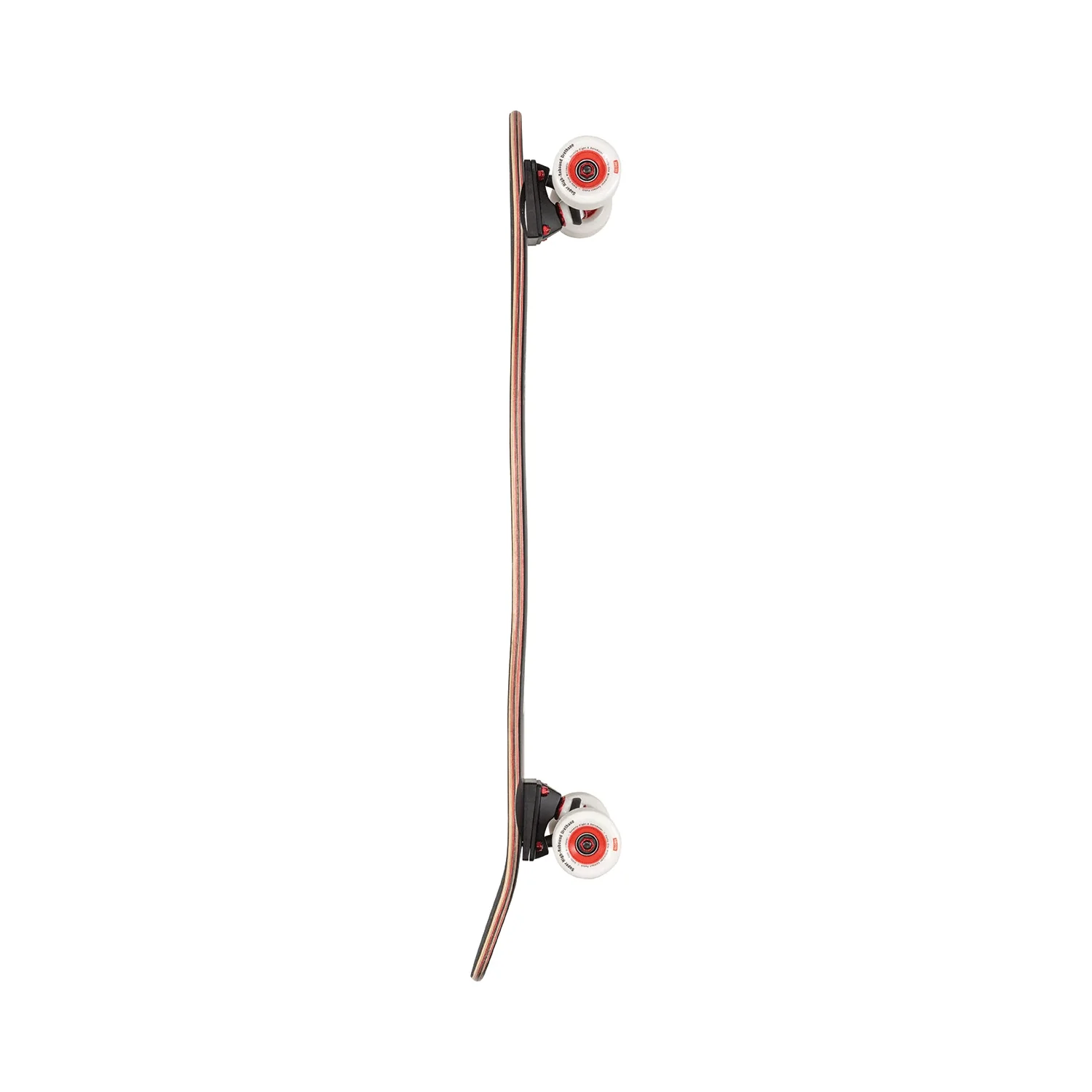 Globe Longboard Bells Black/White/Red 8.5" x 34" Kicktail - Image 3