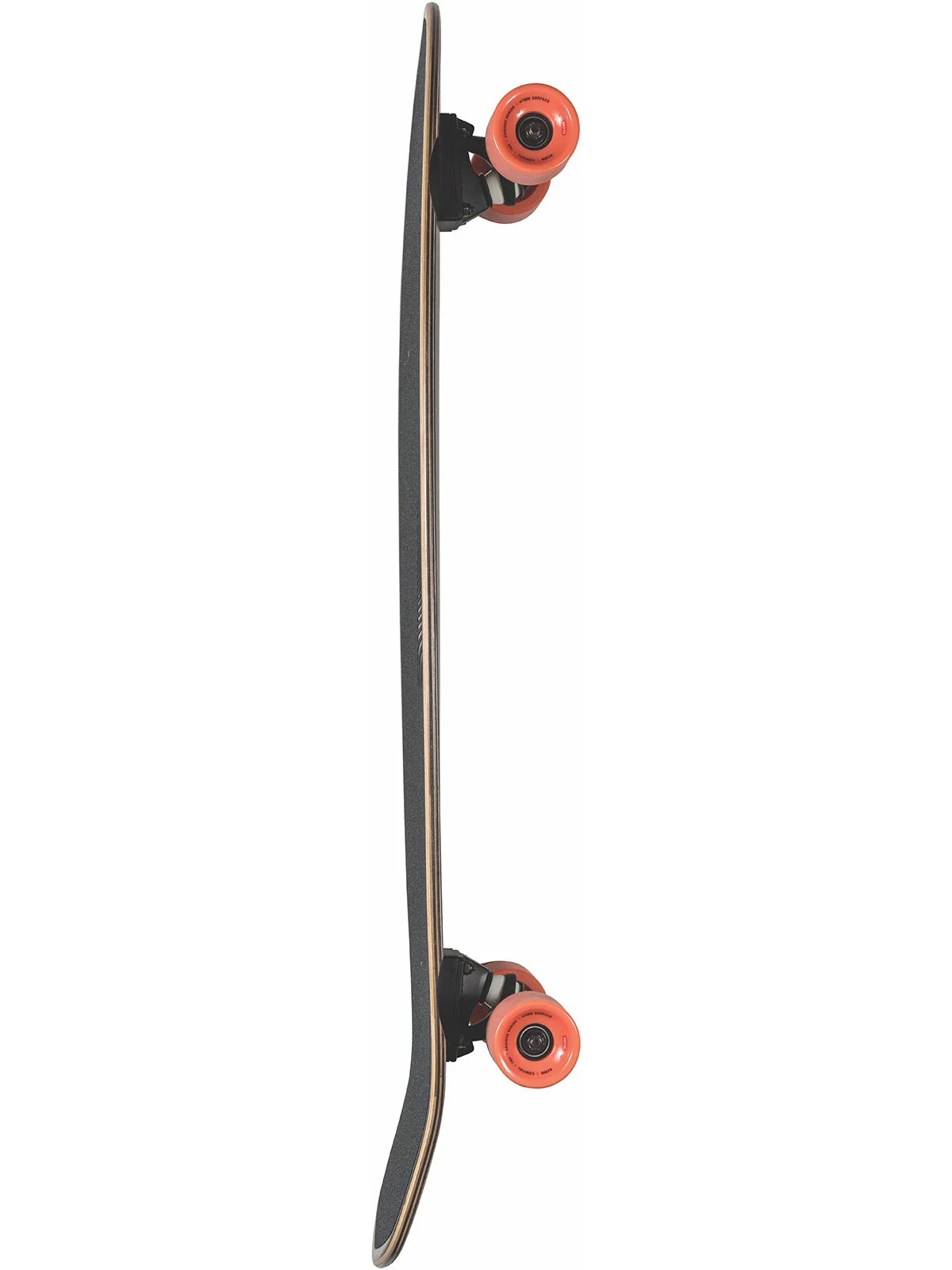 Globe Longboard Blazer XL Black/Orange 9.75" x 36.25" Kicktail - Image 4