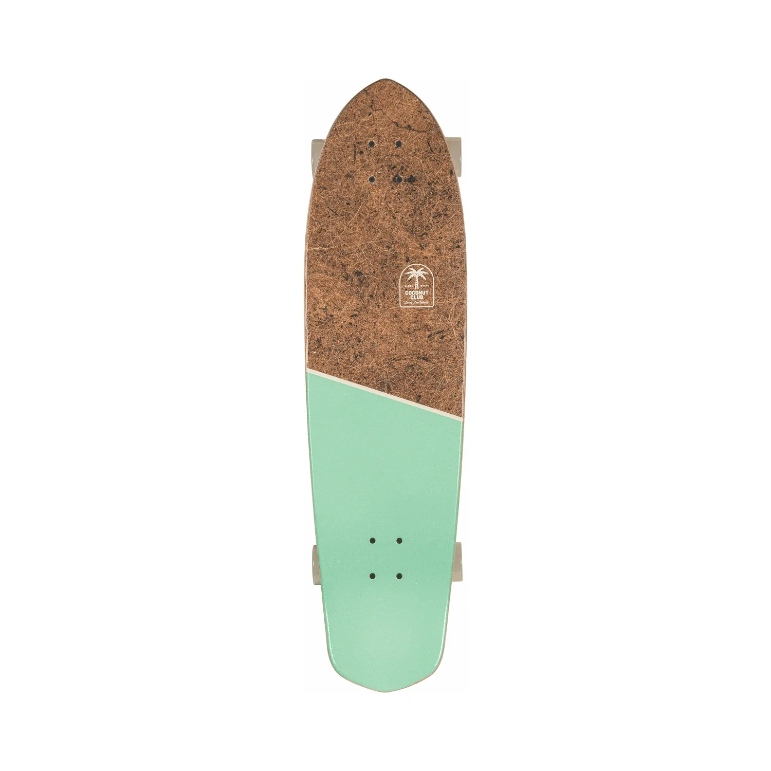 Globe Longboard Blazer XL Coconut/Lime 9.75" x 36.25" Kicktail - Image 2