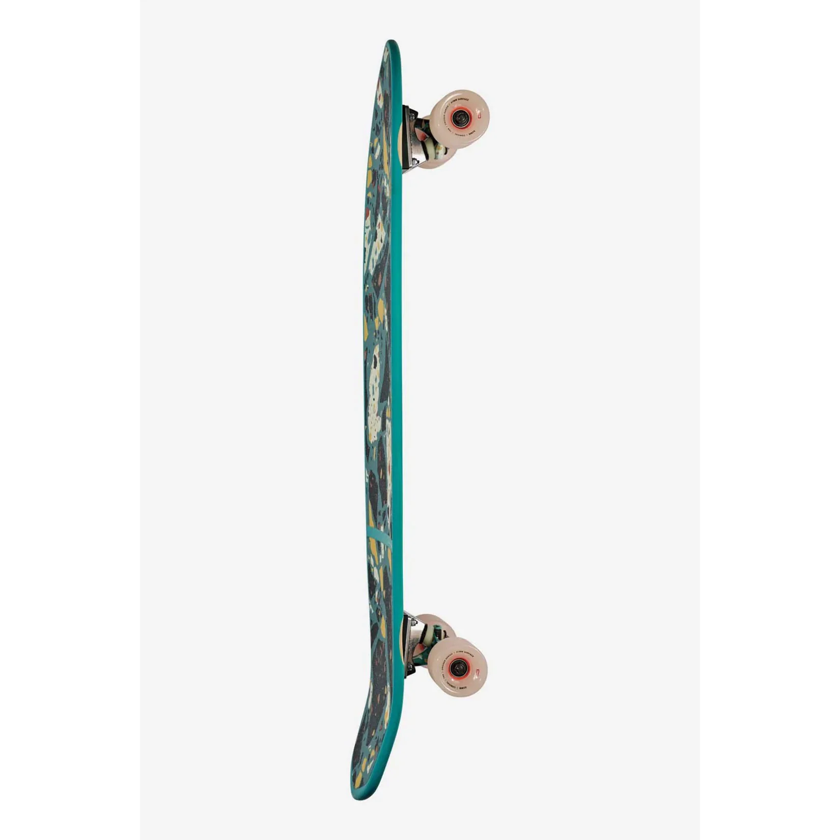 Globe Longboard Blazer XL Lagoon/Terrazzo 9.75" x 36.25" Kicktail Cruiser - Image 3