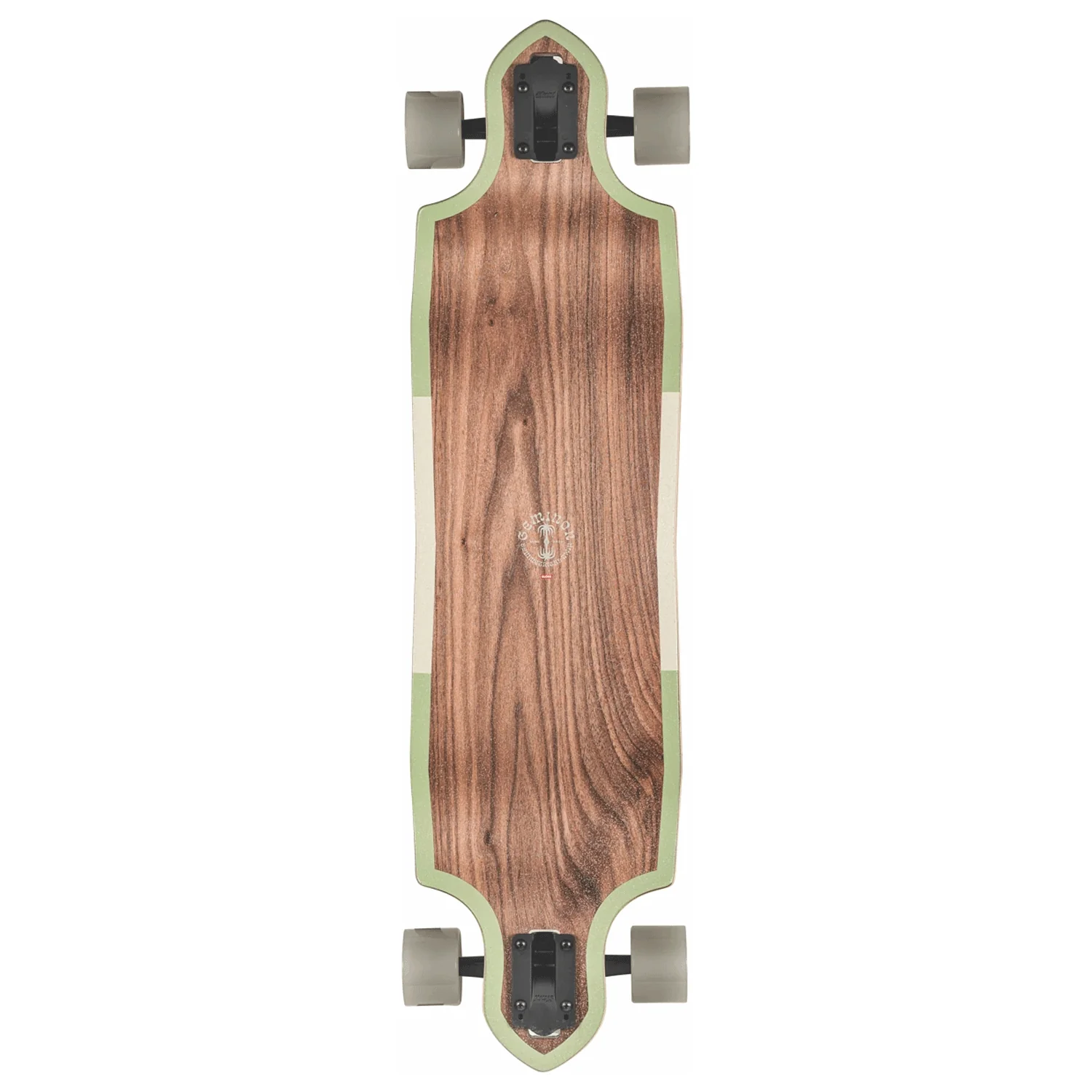 Globe Longboard Geminon Micro-Drop Walnut/Cacti Drop Through 10" x 37.5" - Image 2