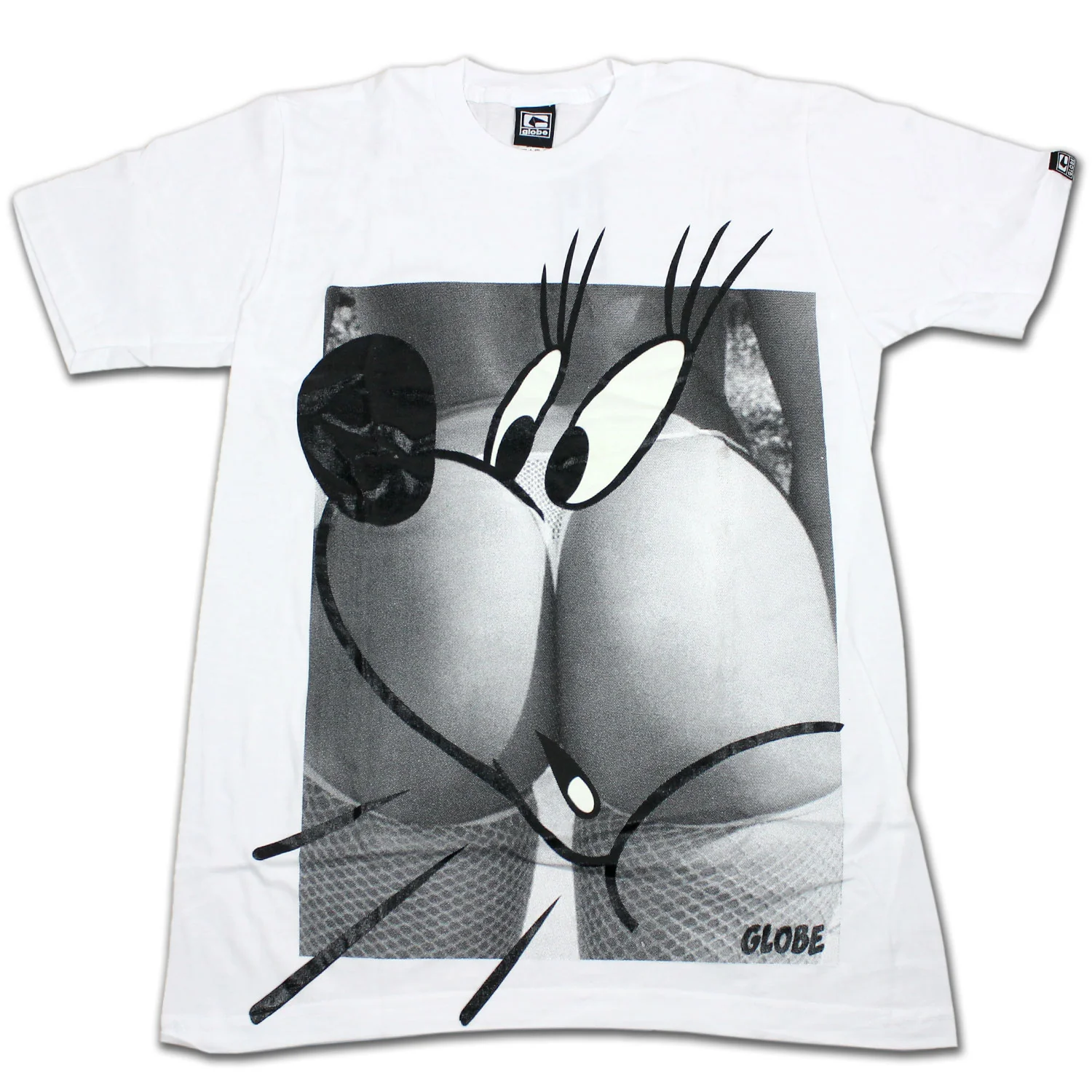 Globe Shoes T-Shirt Manuva White