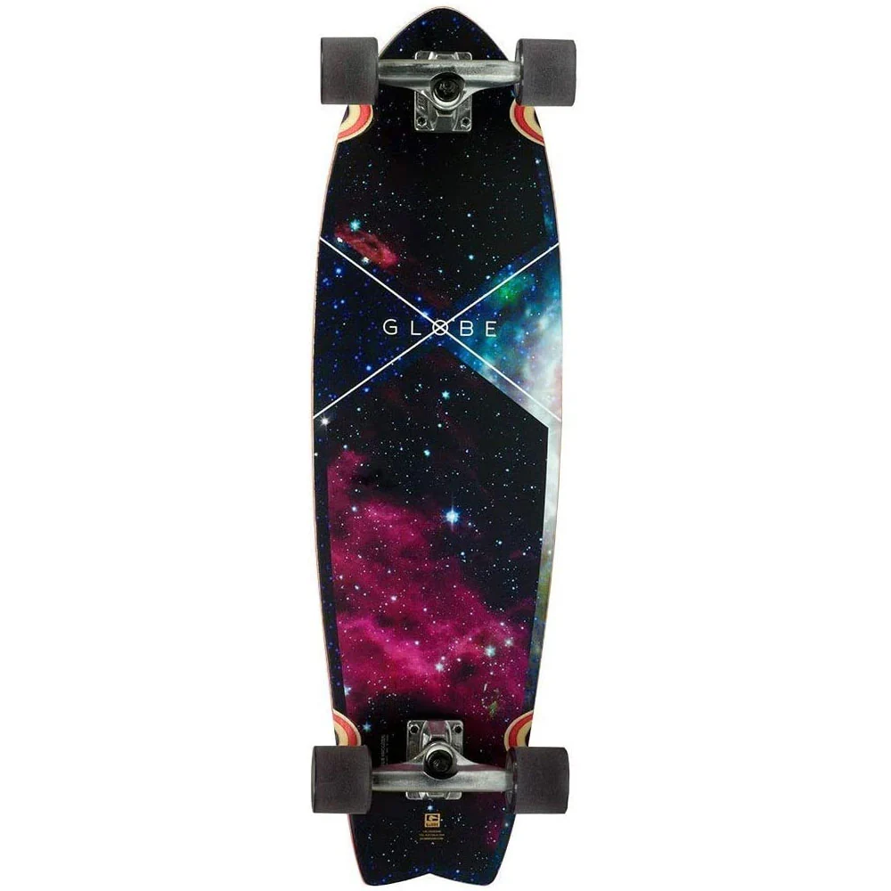 Globe Skateboard Cruiser Complete Chromantic Galaxy Space 9.5" x 33" - Image 2