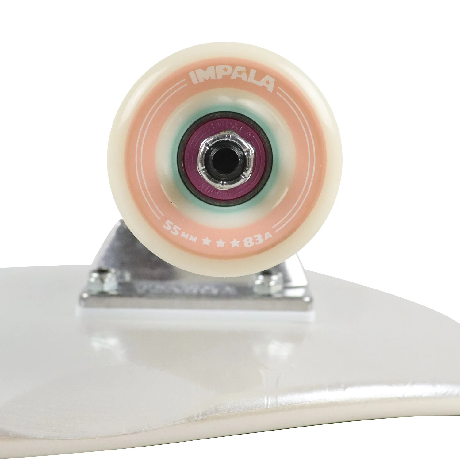 Globe Skateboard Cruiser Impala Cherub White Serpent 8.15" x 29" Complete - Image 4