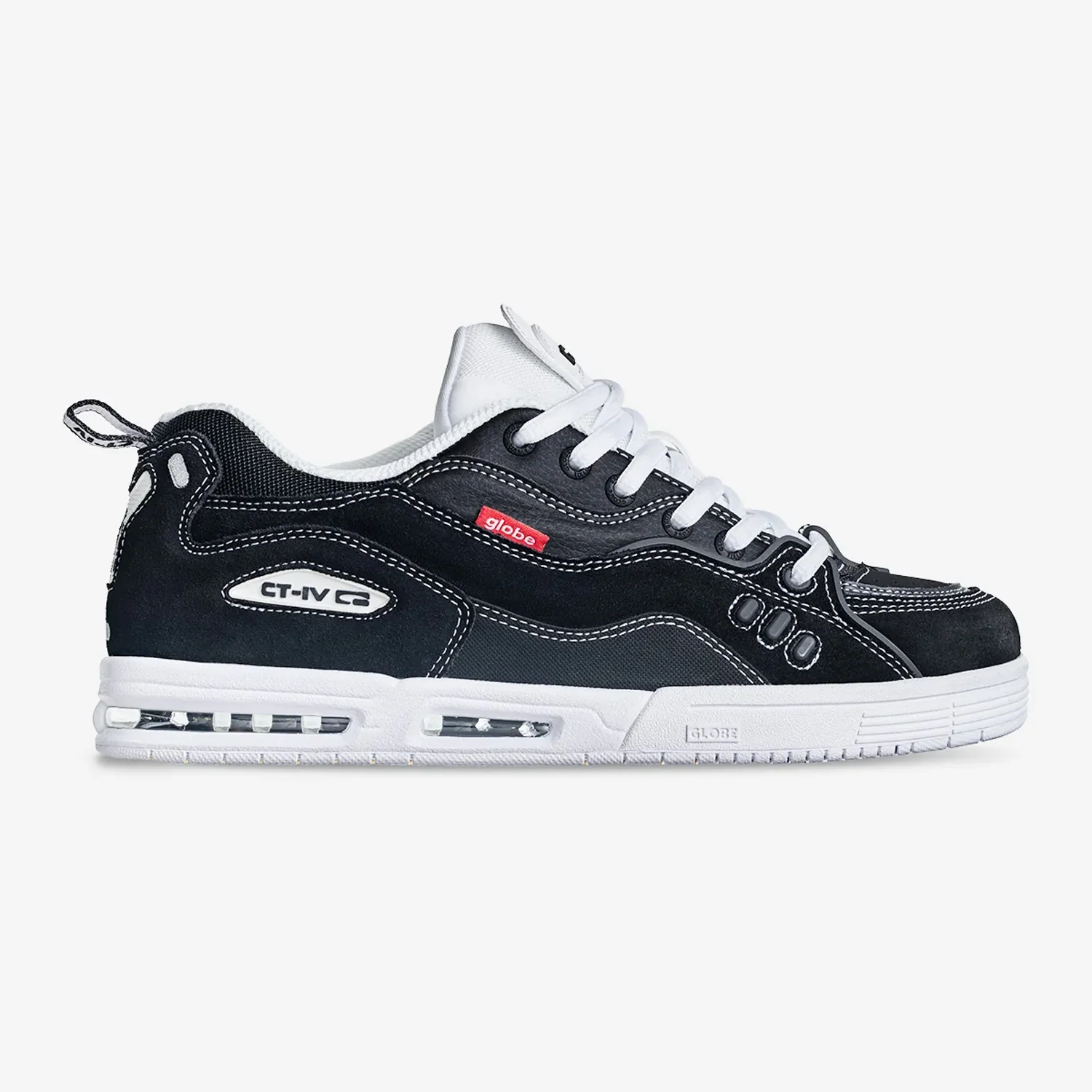 Globe Skateboard Shoes Chet Thomas CT-4 Black/White