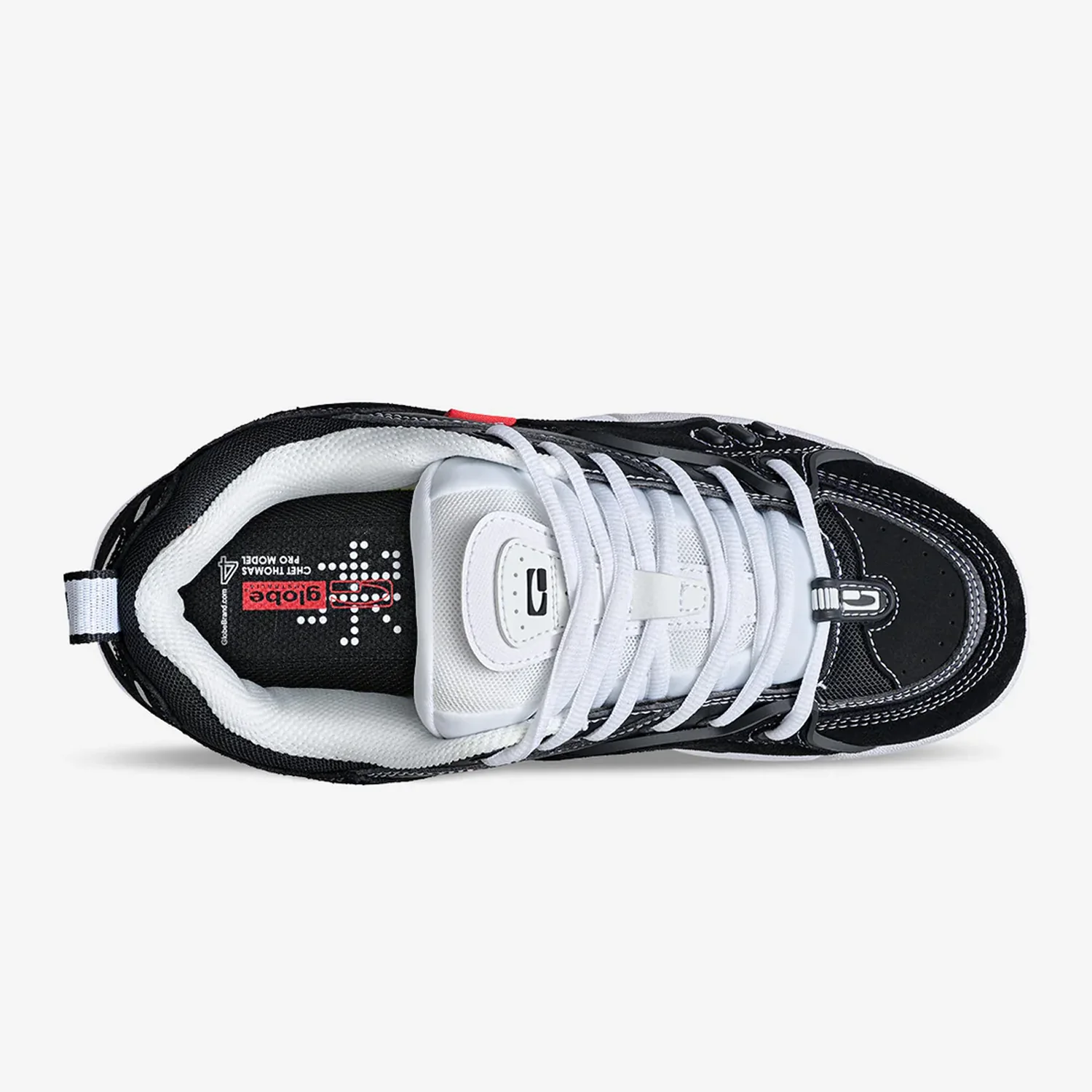 Globe Skateboard Shoes Chet Thomas CT-4 Black/White - Image 2