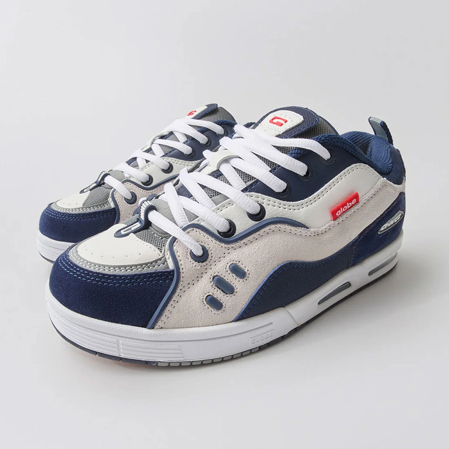 Globe Skateboard Shoes Chet Thomas CT-4 White/Navy - Image 4