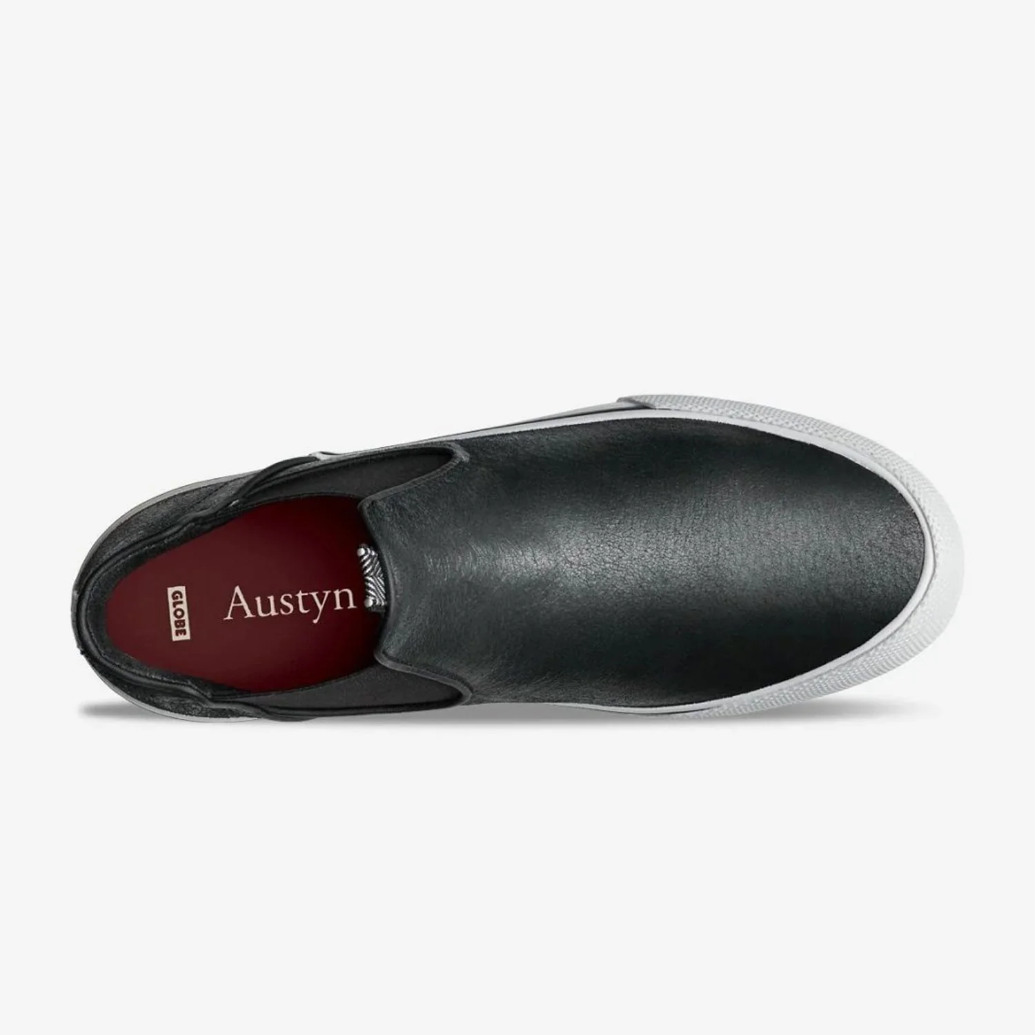 Globe Skateboard Shoes Dover Black Distress/Gillette - Image 3