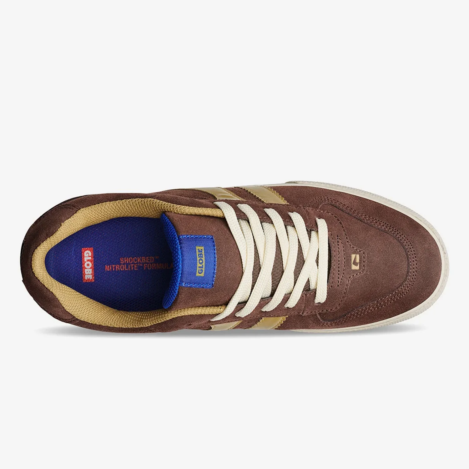 Globe Skateboard Shoes Encore 2 Dark Oak/Sulphur - Image 2
