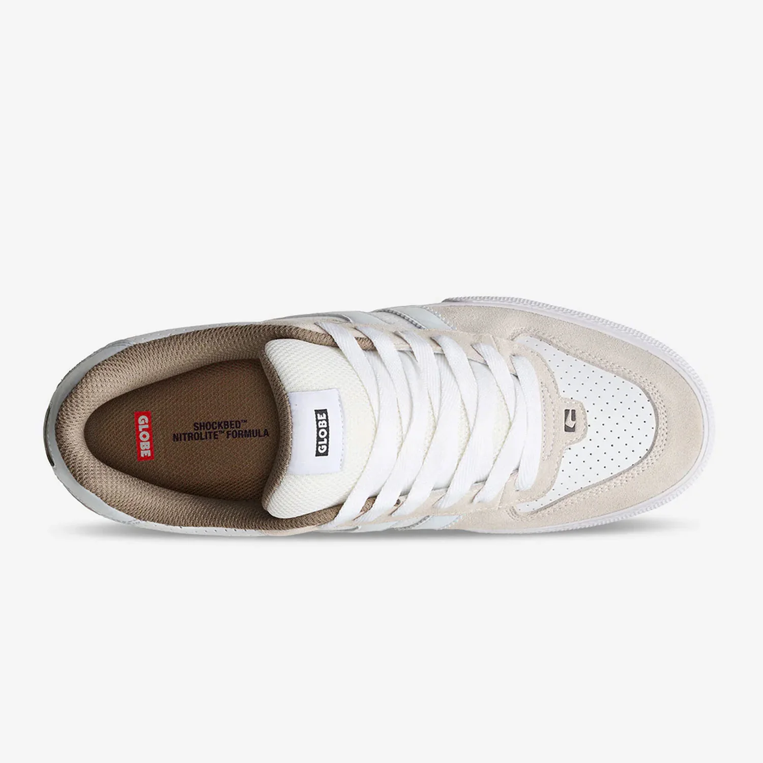 Globe Skateboard Shoes Encore 2 White Dip - Image 2