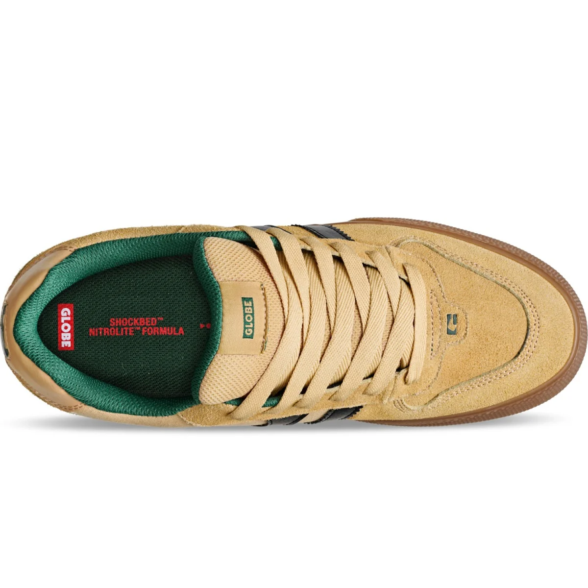 Globe Skateboard Shoes Encore 2 Yellow/Green - Image 2