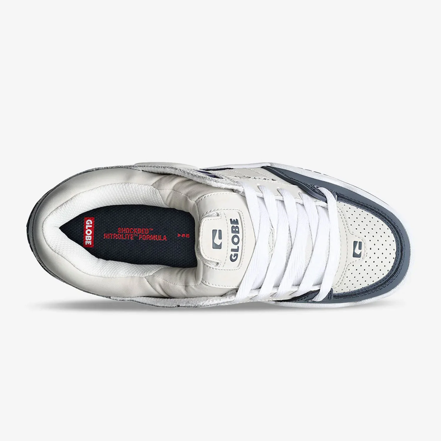 Globe Skateboard Shoes Fusion Grey/Blue - Image 2