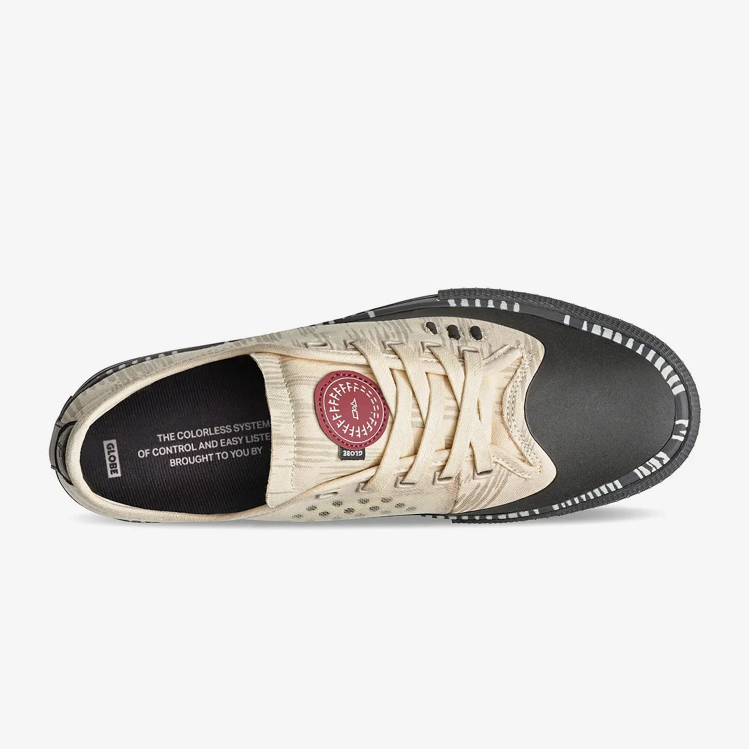 Globe Skateboard Shoes Gillette Cream/Graphite/Former - Image 2