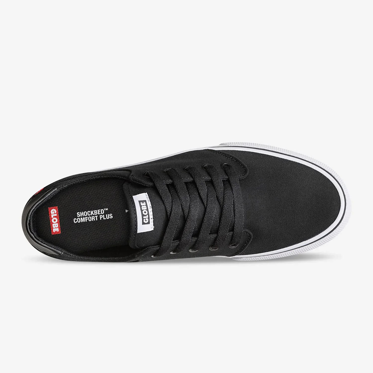 Globe Skateboard Shoes Goodstock Black/White - Image 2
