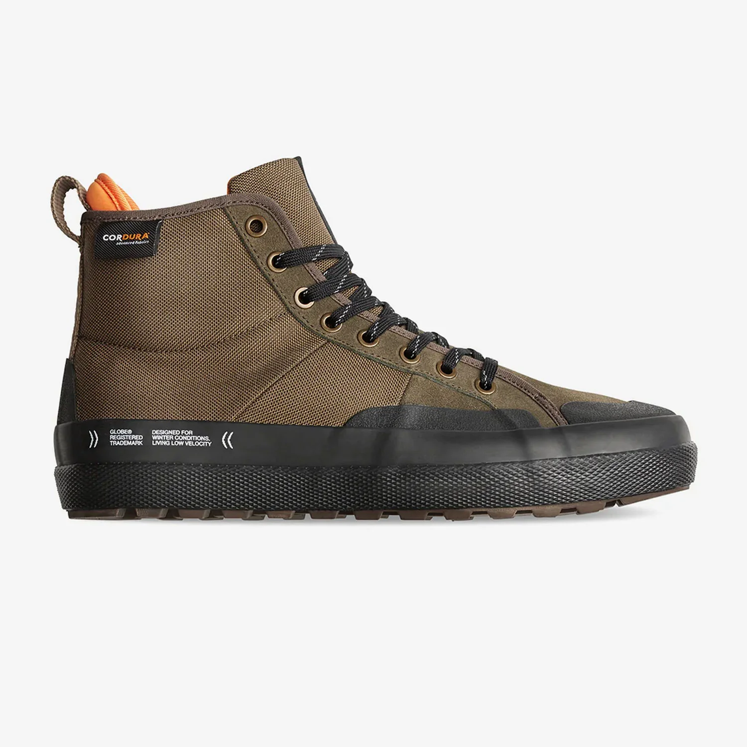 Globe Skateboard Shoes Los Angered II Winter Olive/Summit