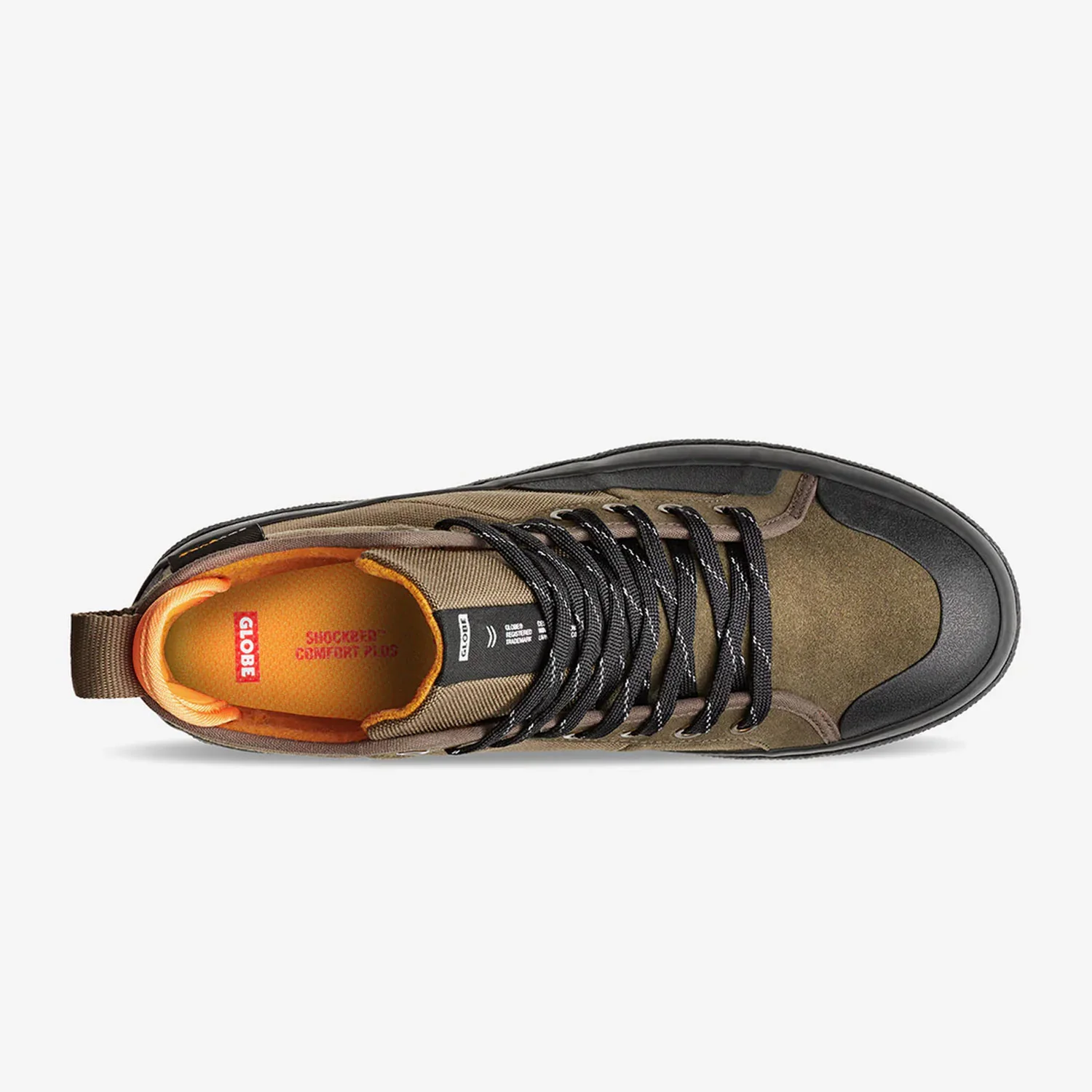 Globe Skateboard Shoes Los Angered II Winter Olive/Summit - Image 2