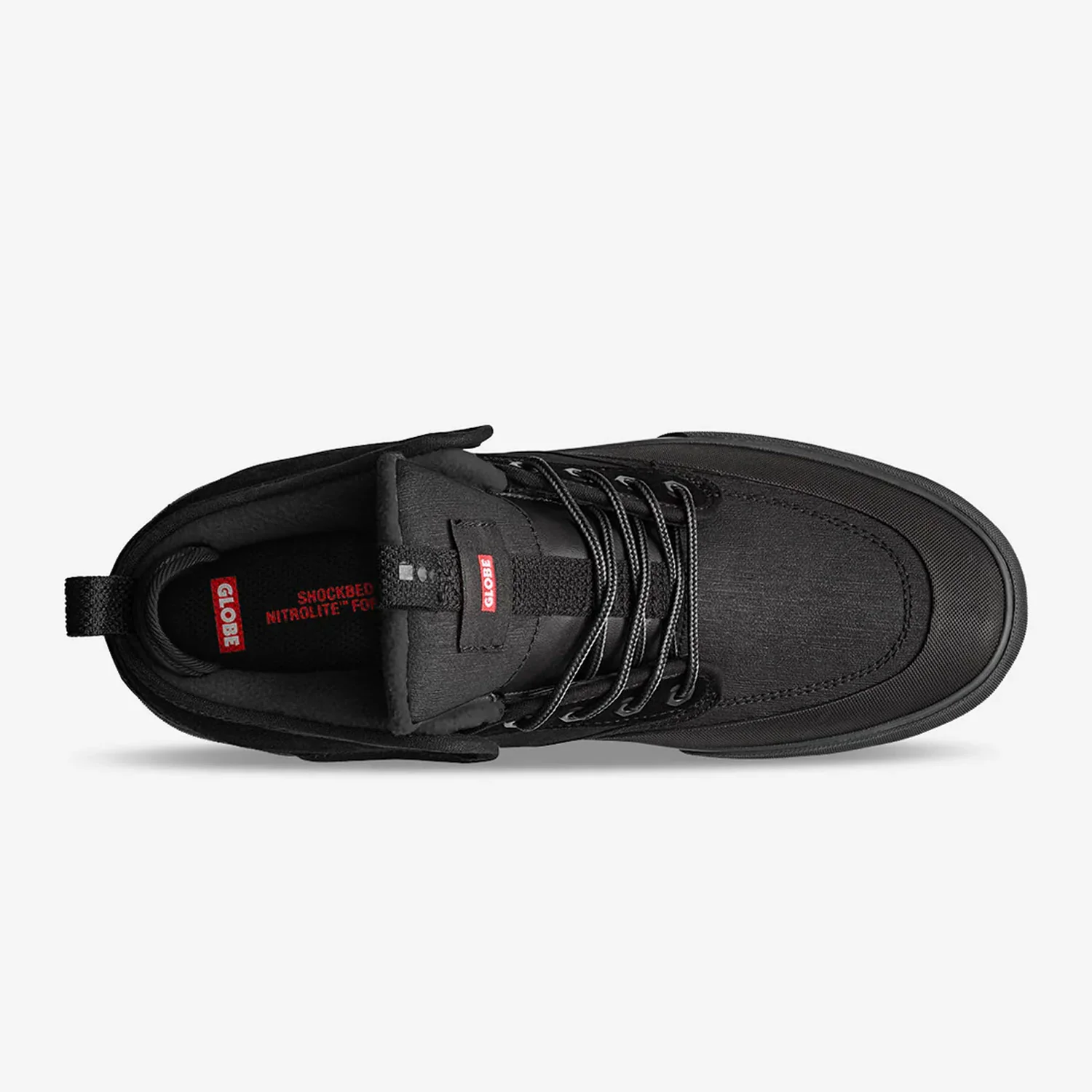 Globe Skateboard Shoes Motley Mid Black/Lime/Summit - Image 2
