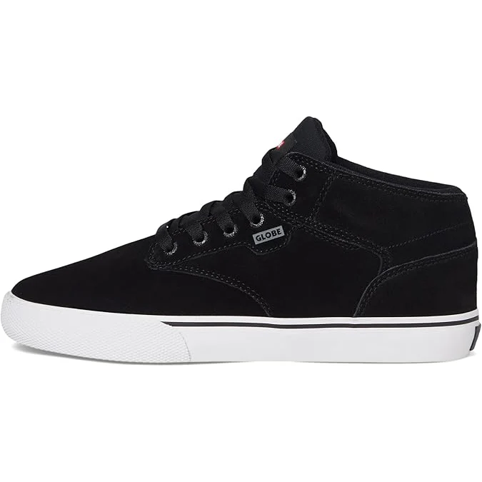 Globe Skateboard Shoes Motley Mid Black/White/Gum - Image 3