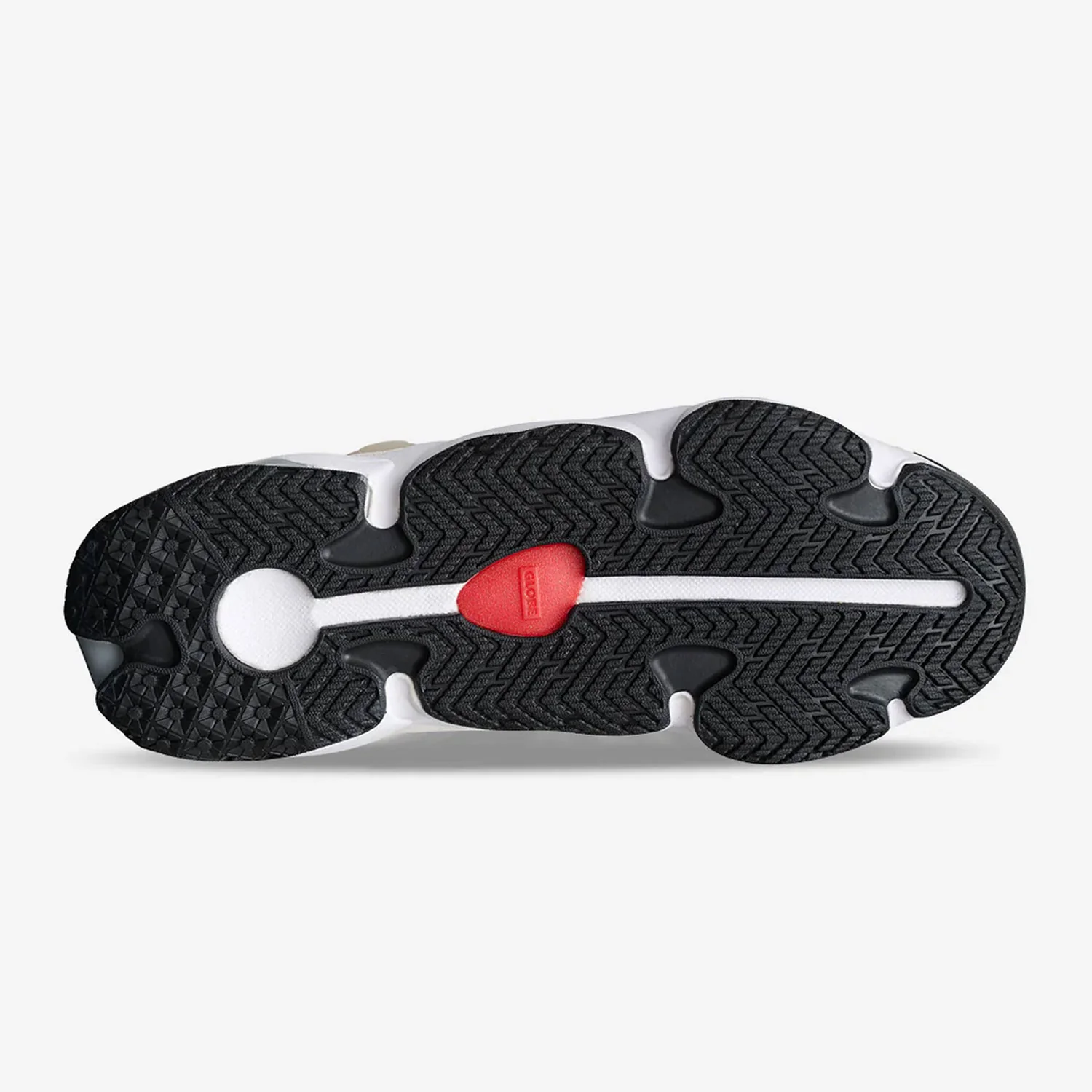 Globe Skateboard Shoes Option Evo Stone/Vanilla - Image 3