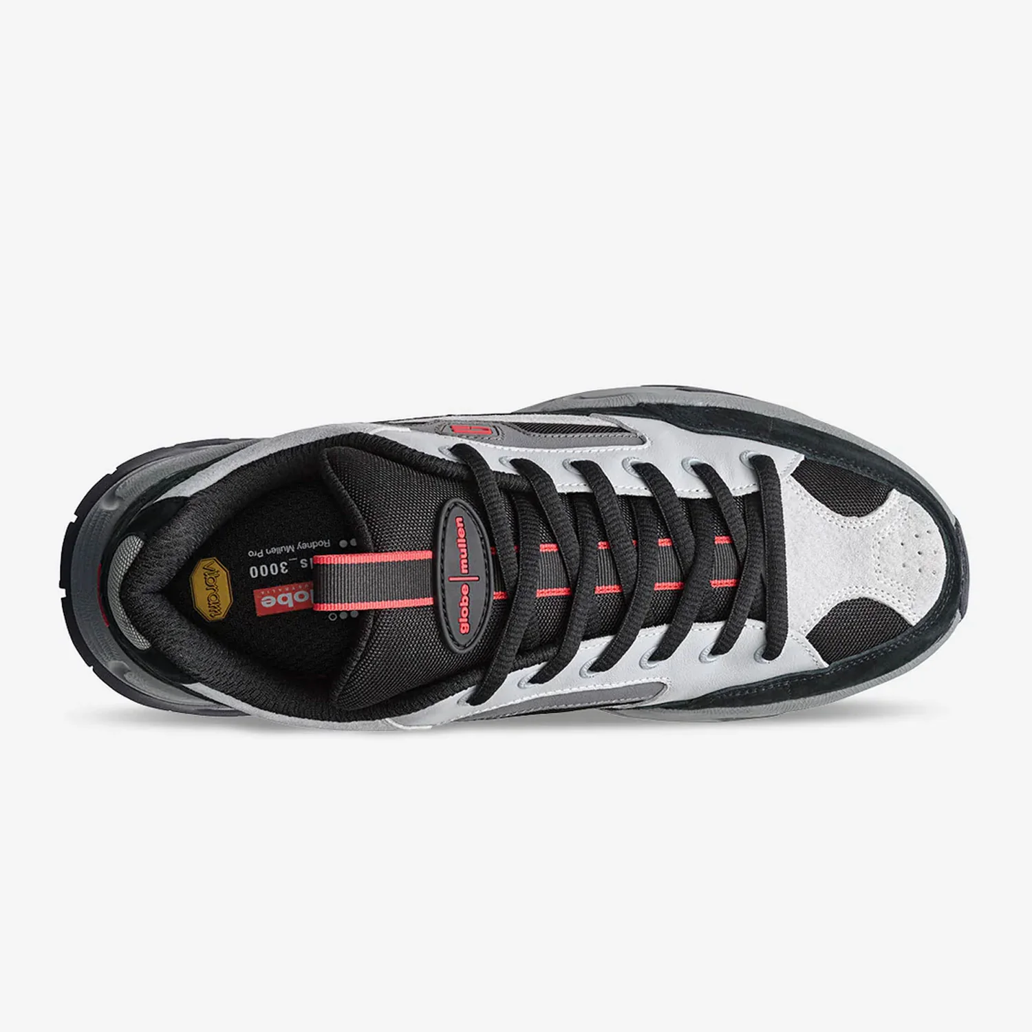 Globe Skateboard Shoes RMS 3000 Smoke/Black - Image 2