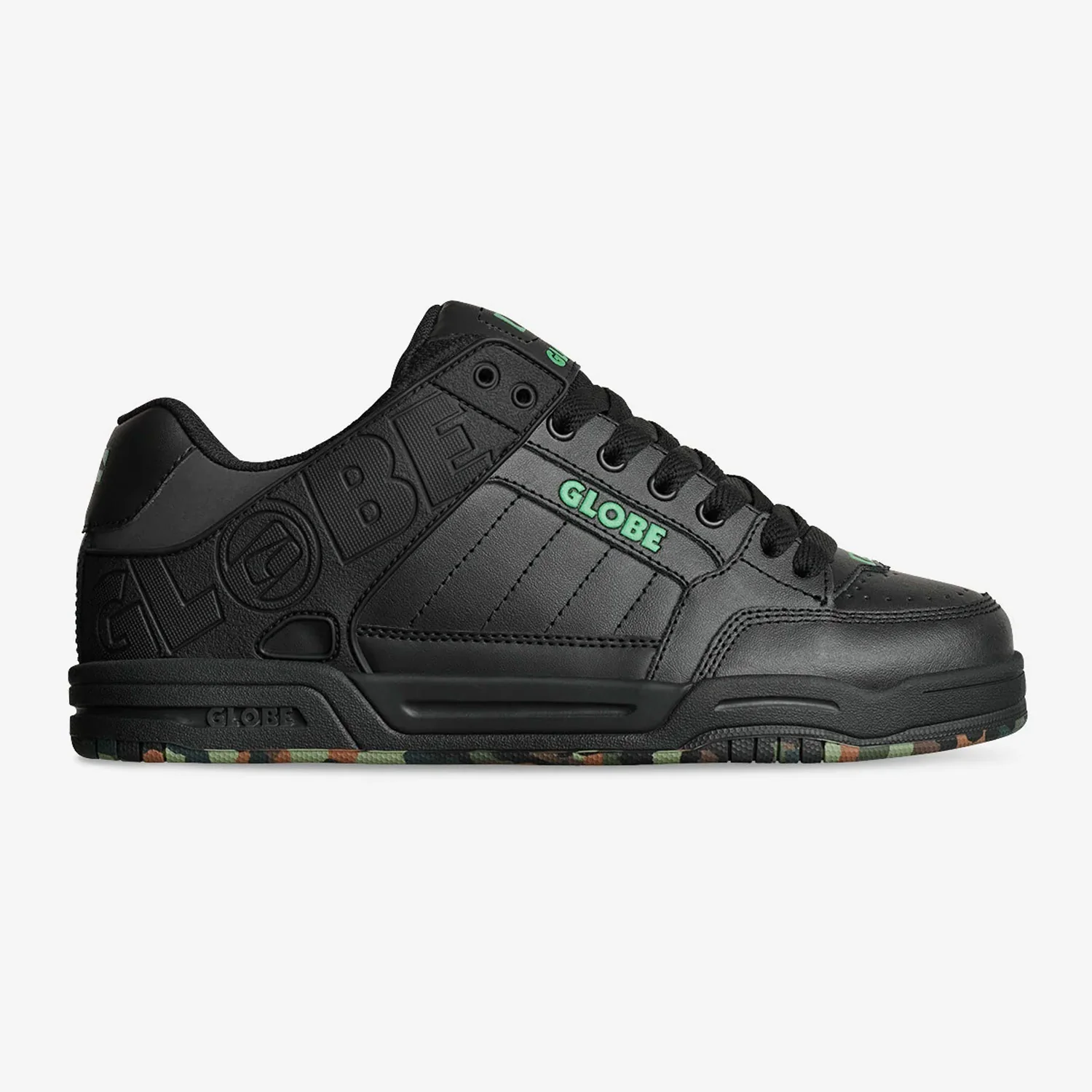 Globe Skateboard Shoes Tilt Black/Green/Mosaic