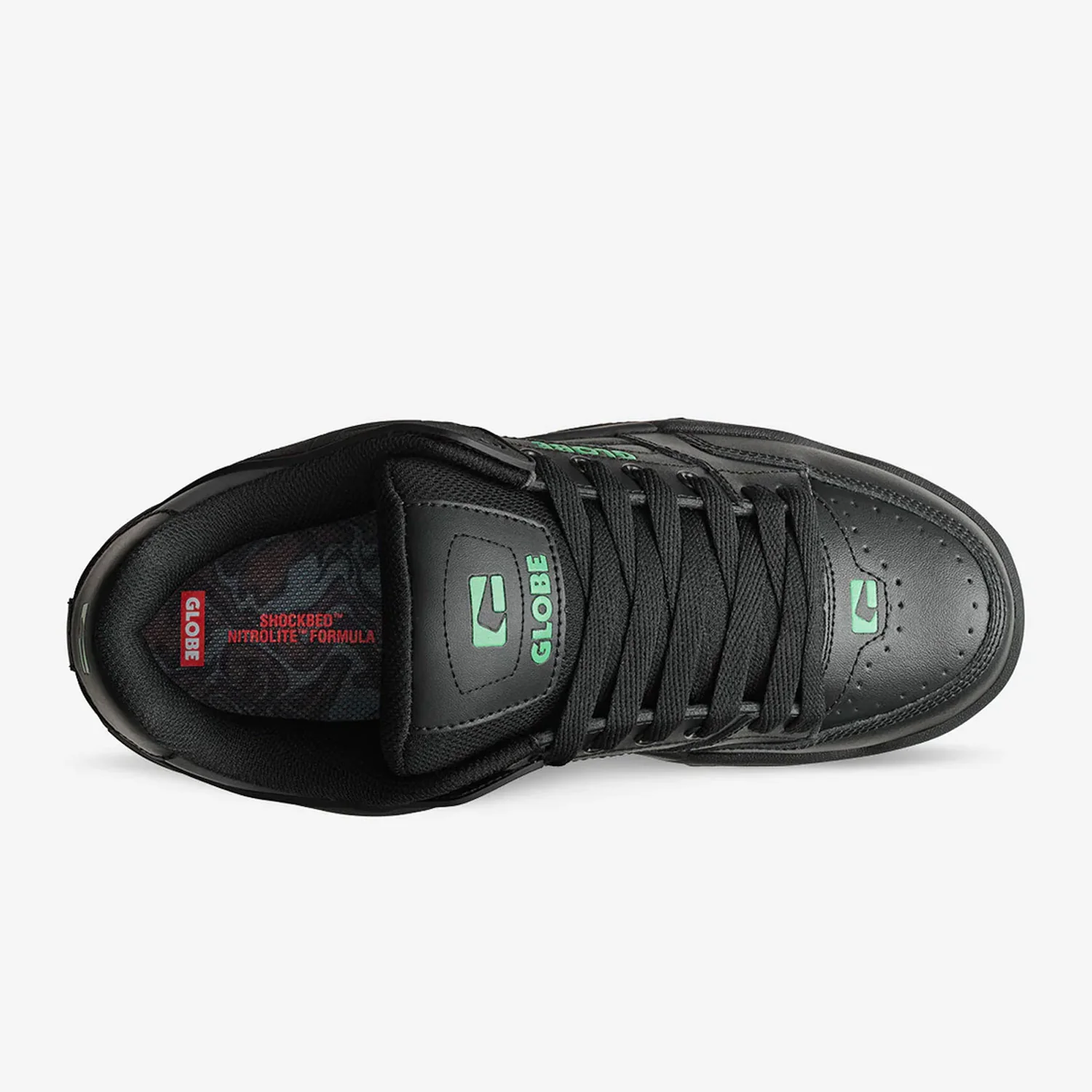 Globe Skateboard Shoes Tilt Black/Green/Mosaic - Image 2