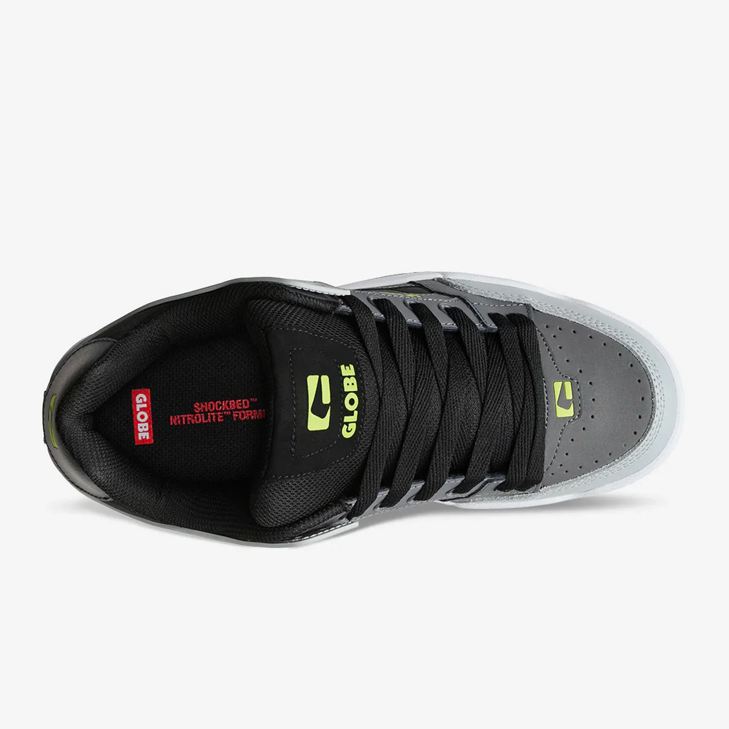 Globe Skateboard Shoes Tilt Greyscale/Black - Image 2
