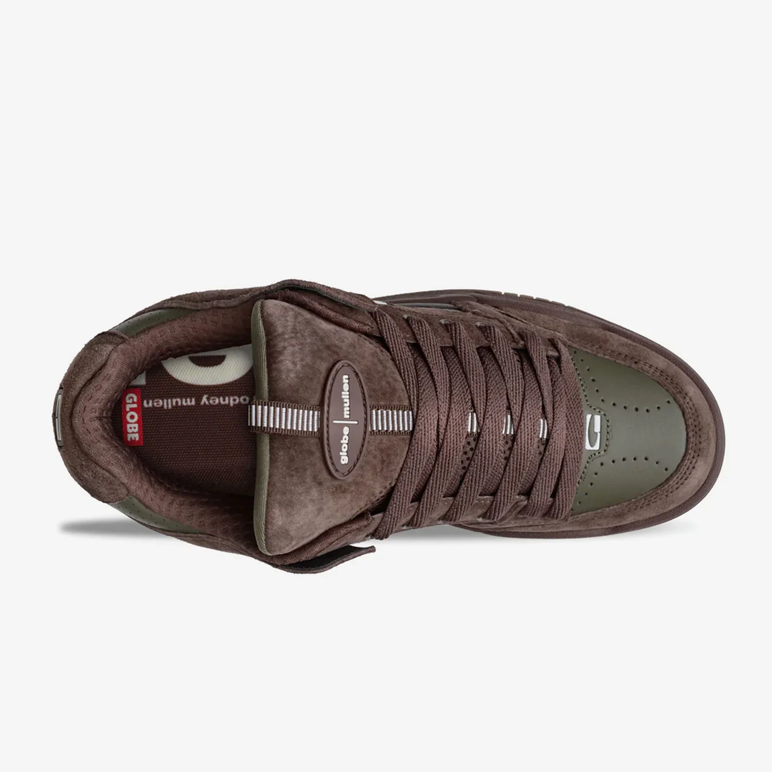 Globe Skateboard Shoes Tilt Prime Brown/Olive / Rodney Mullen - Image 2