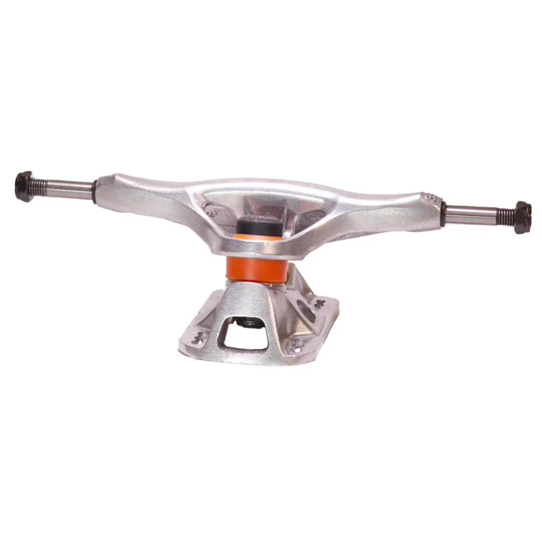 Grind King Skateboard Trucks Locker 2 8.25" Axle Silver (Pair) - Image 2