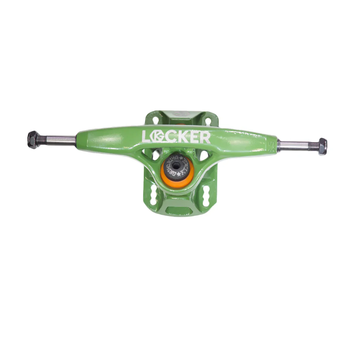 Grind King Skateboard Trucks Locker 2 8.5" Axle Army (Pair) - Image 4