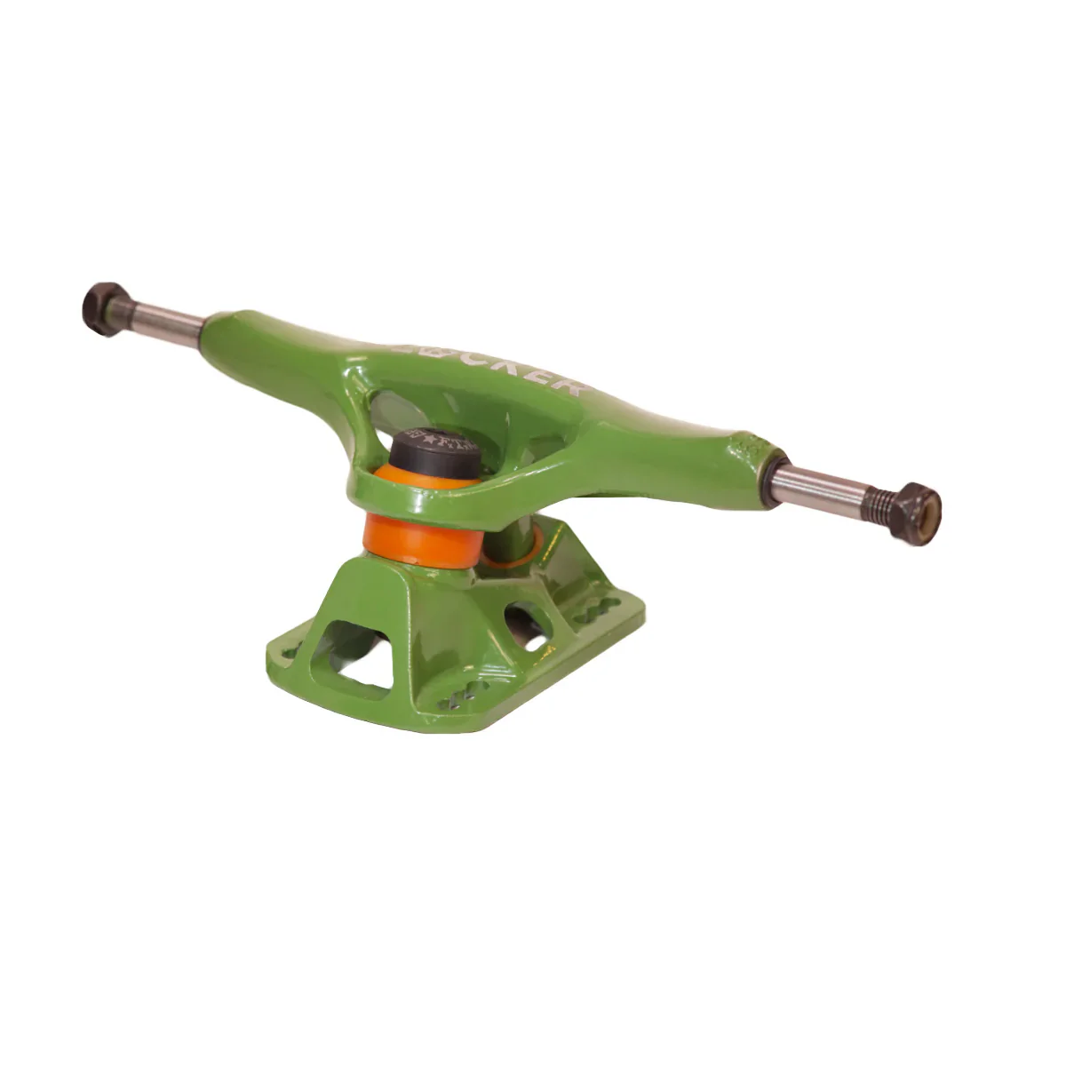 Grind King Skateboard Trucks Locker 2 8.75" Axle Army (Pair) - Image 2