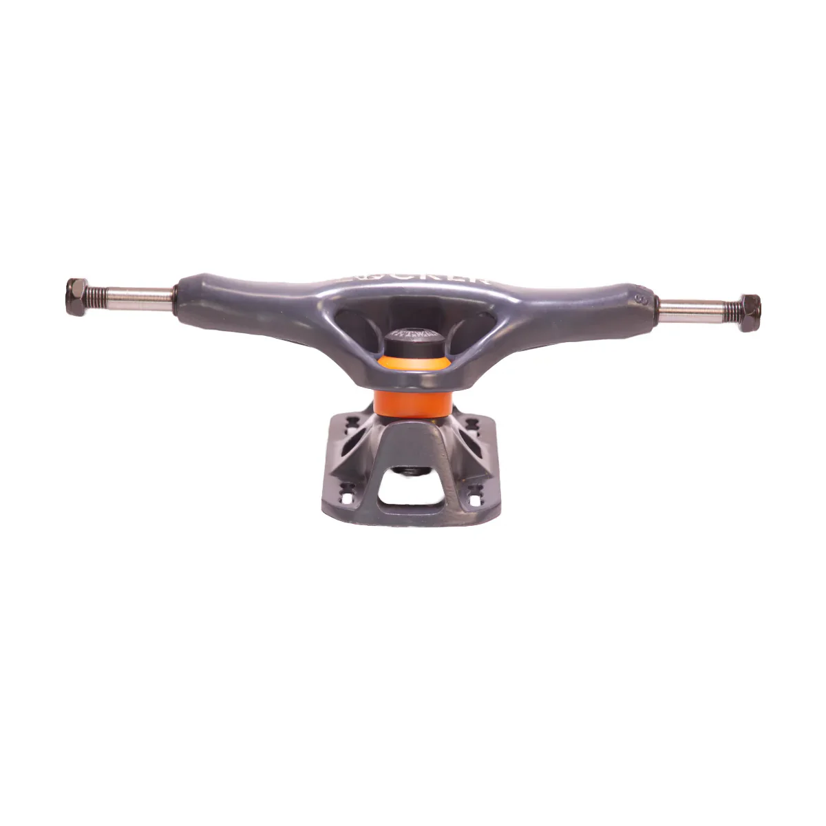 Grind King Skateboard Trucks Locker 2 8.75" Axle Battleship Grey (Pair) - Image 2