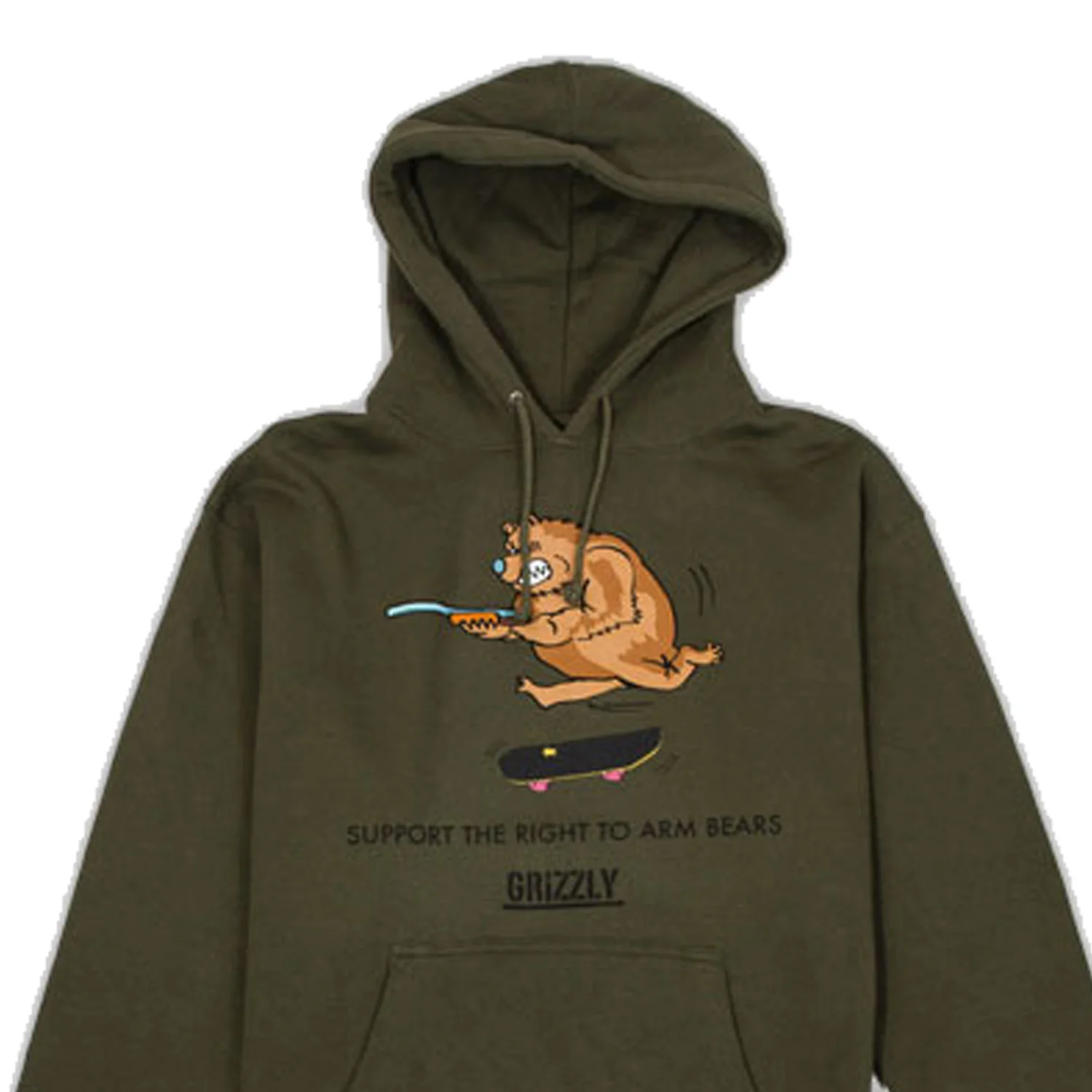 Grizzly Hoodie Right to Arm Bears - Image 2
