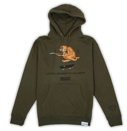 Grizzly Hoodie Right to Arm Bears - Image 4