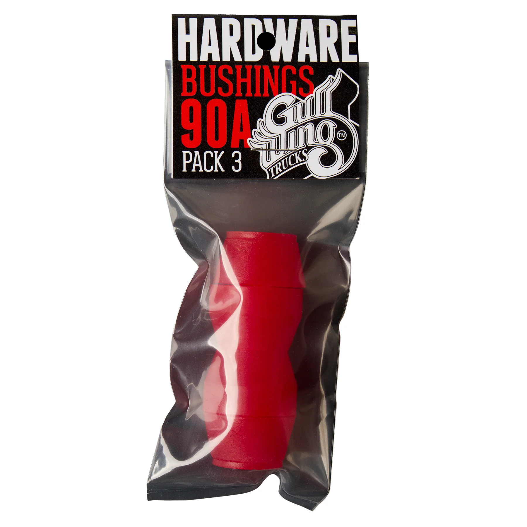 Gullwing Bushings 90A Cone/Cone Red (Set for 2 Trucks)