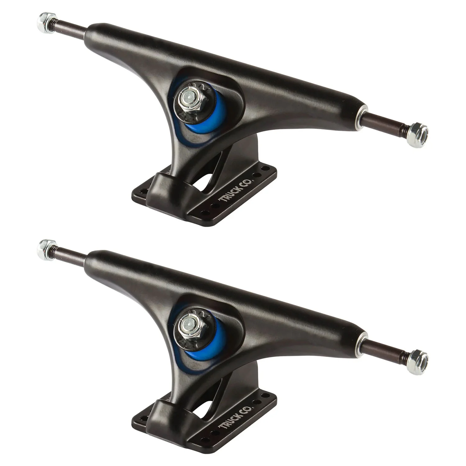 Gullwing Longboard Trucks Reverse Black/Blue 10.0"