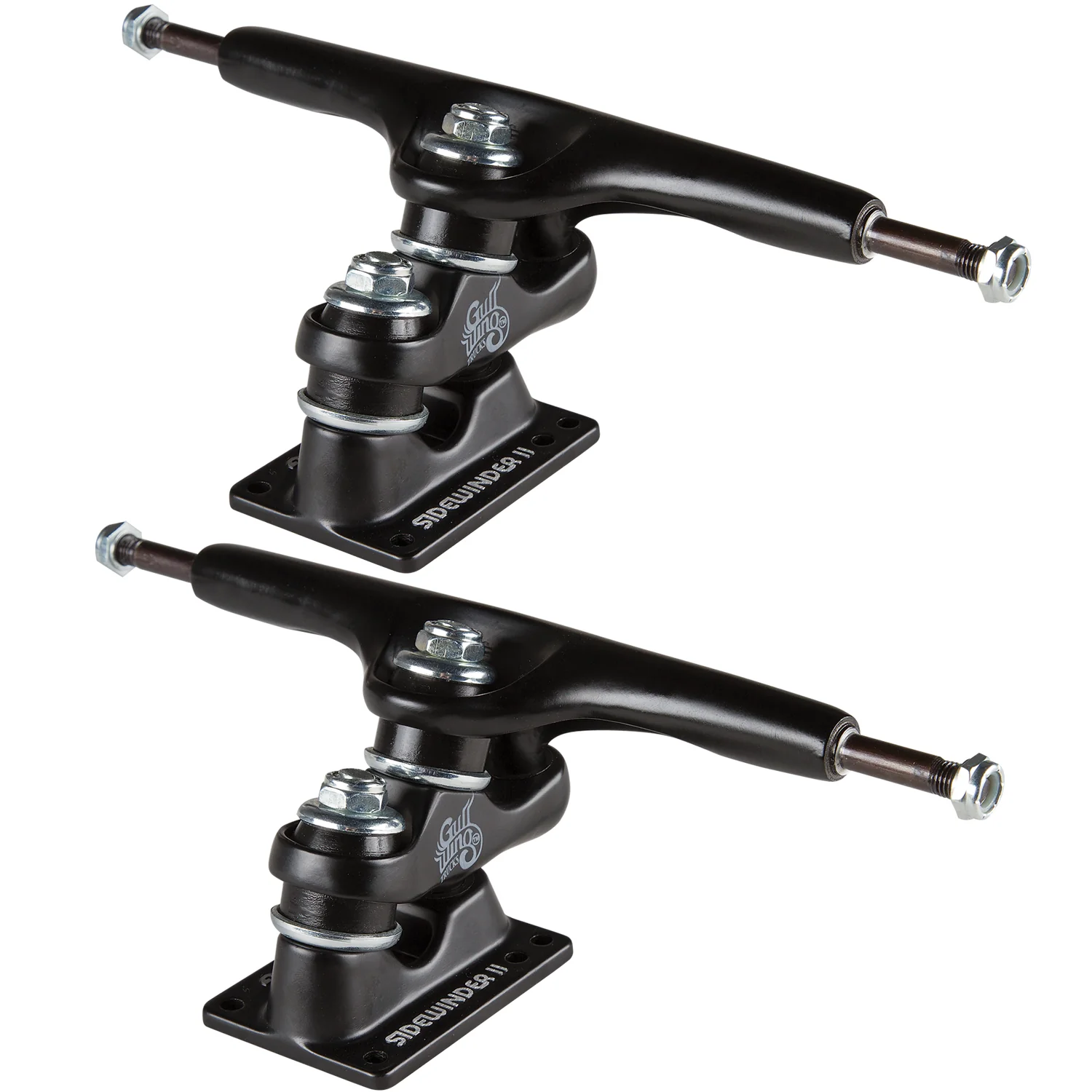 Gullwing Trucks Sidewinder Black 9.0"