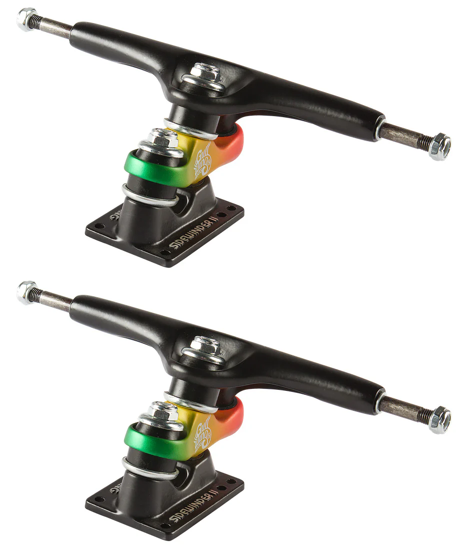 Gullwing Trucks Sidewinder Rasta 10.0"