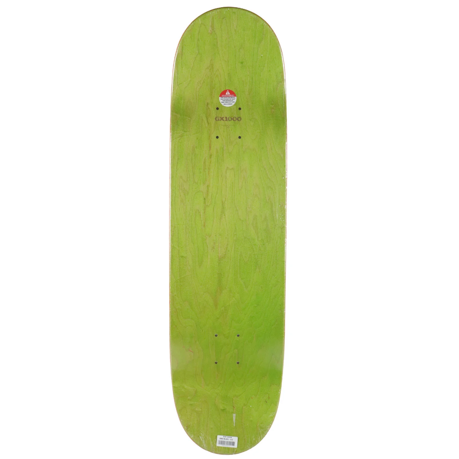 GX1000 Skateboard Complete Dino Black 8.5" x 32.125" - Image 2
